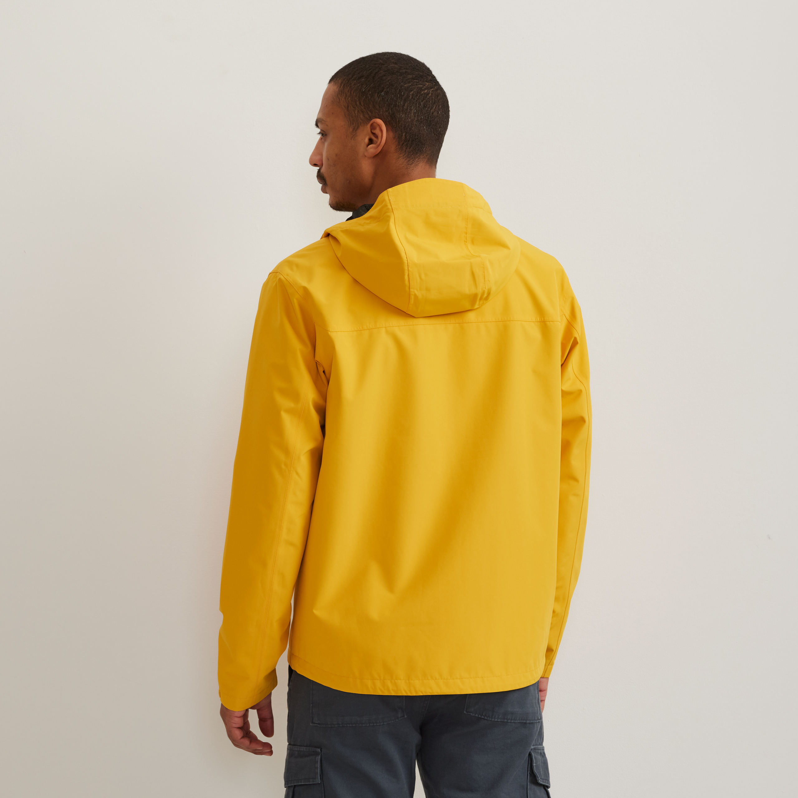 Men's Rain Trek Waterproof Packable Rain Jacket - Image 9
