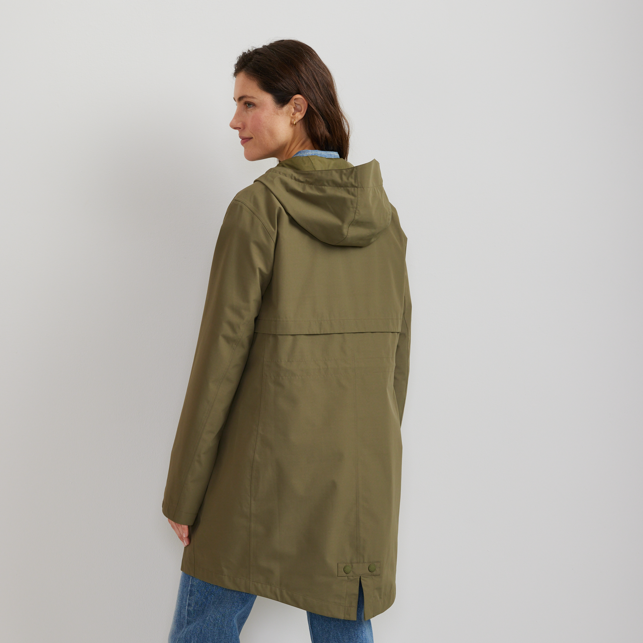 Women's Rainy Pass Water-Repellent Trench Coat - Image 8