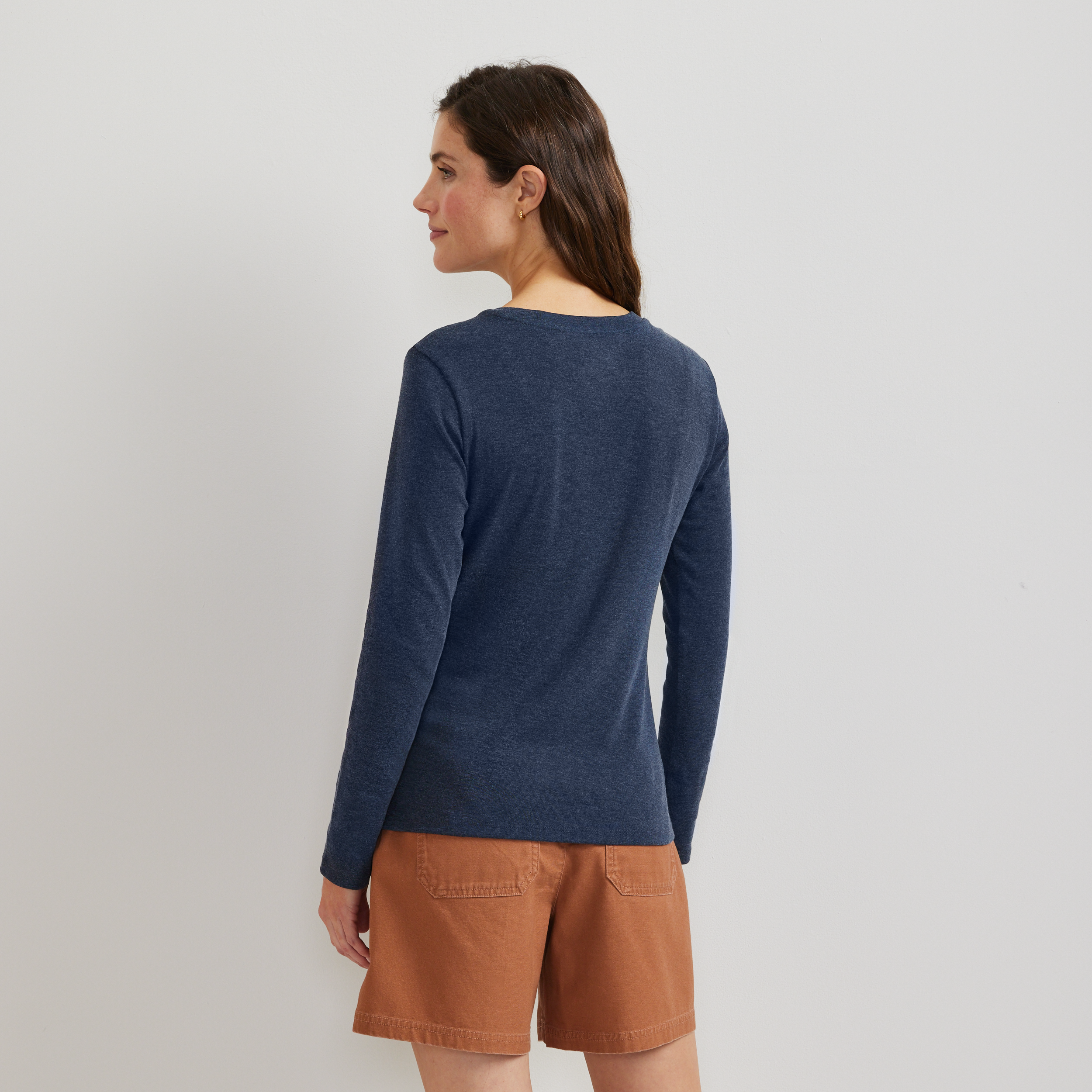 Women's Everyday Long-Sleeve Crewneck T-Shirt - Image 6