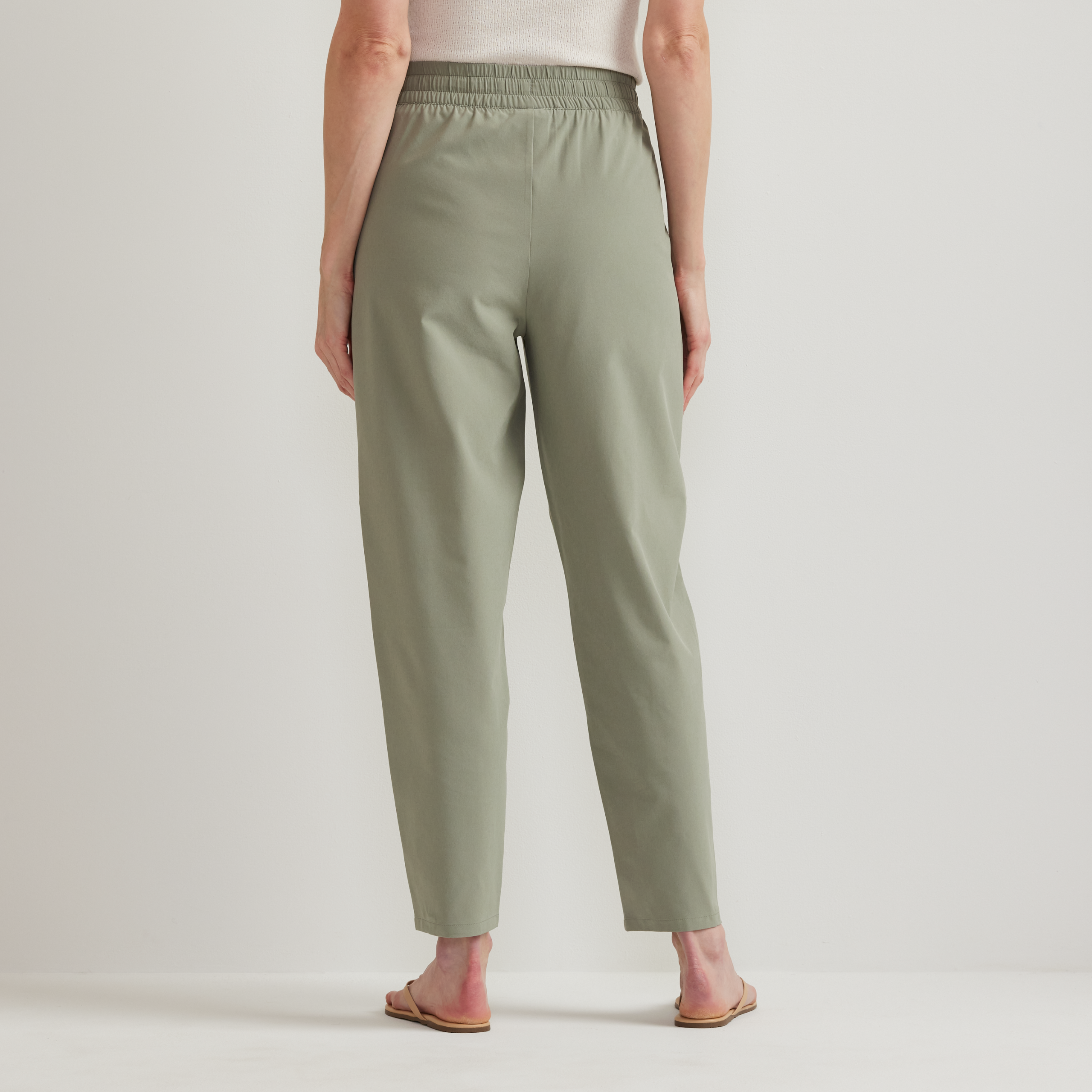 Women's Departure Stretch Tie-Front Ankle Pants - Image 17