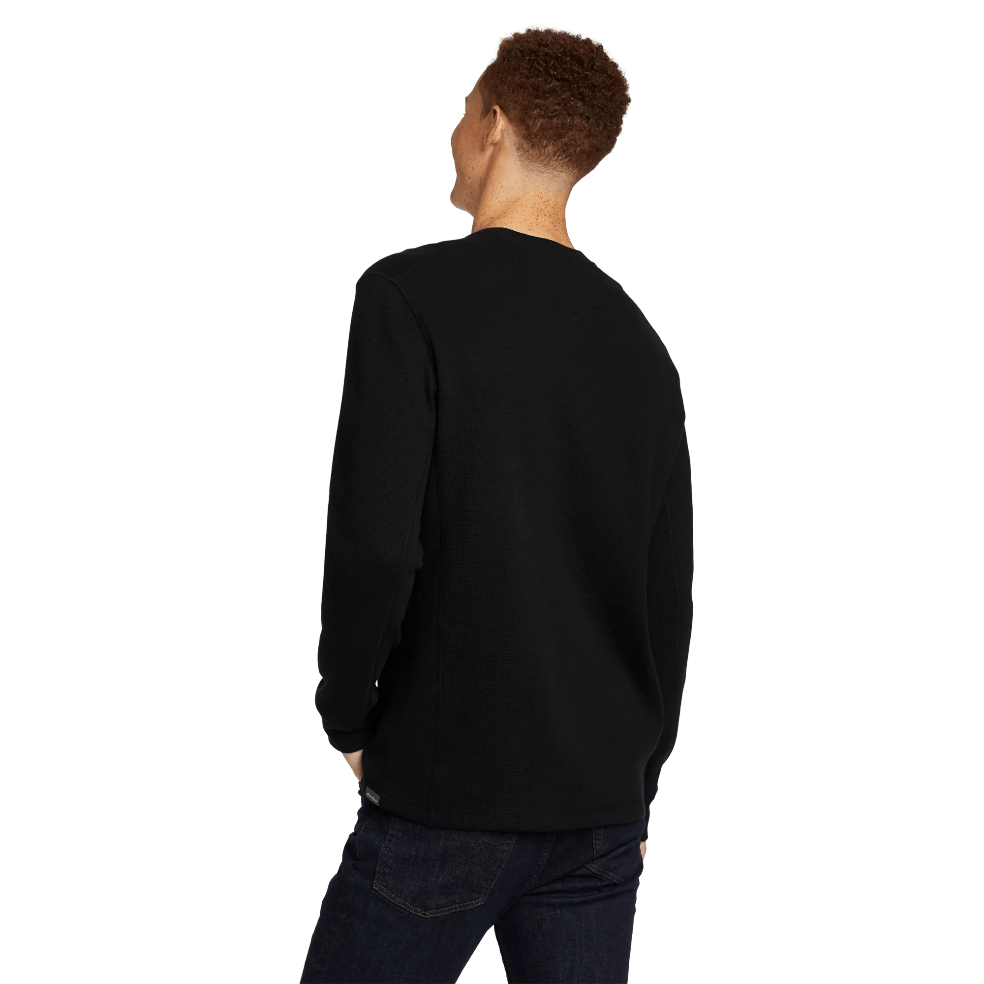 Men's Eddie's Favorite Ultrasoft Thermal Henley - Image 2