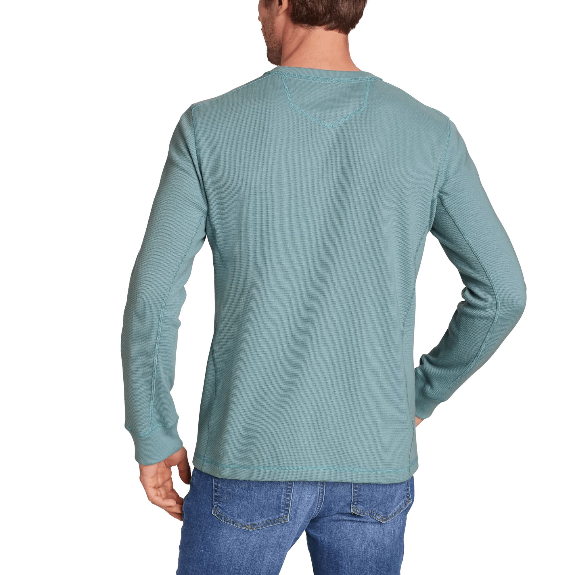 Men's Eddie's Favorite Ultrasoft Thermal Henley - Image 6