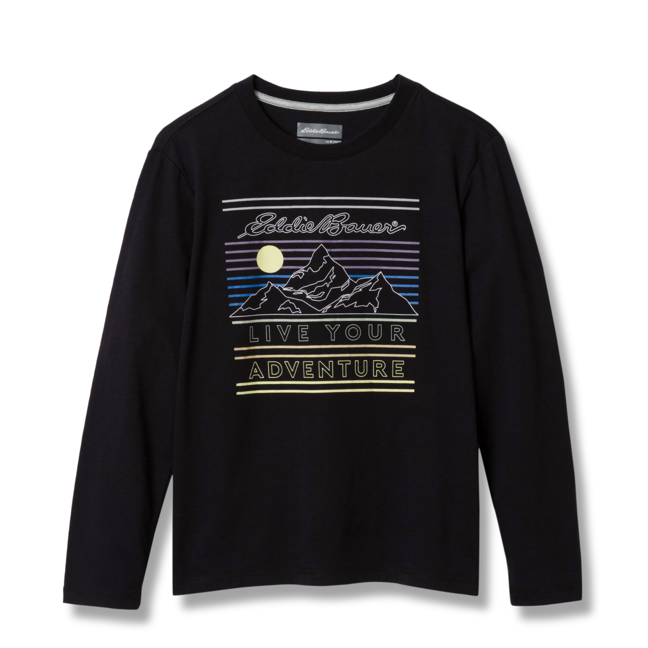Boys Graphic Long-Sleeve T-Shirt