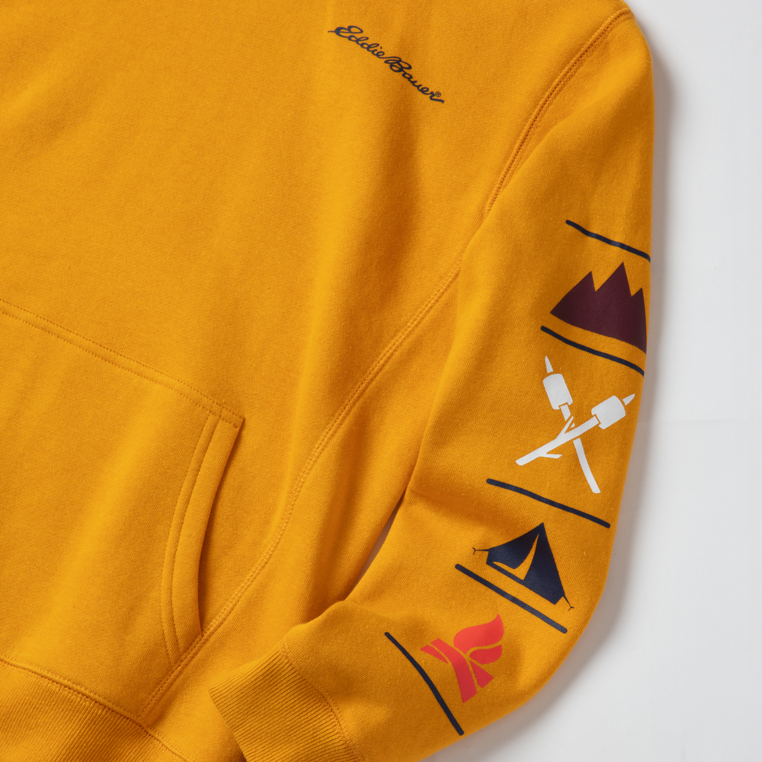 Boys Graphic Camp Fleece Hoodie - Image 11