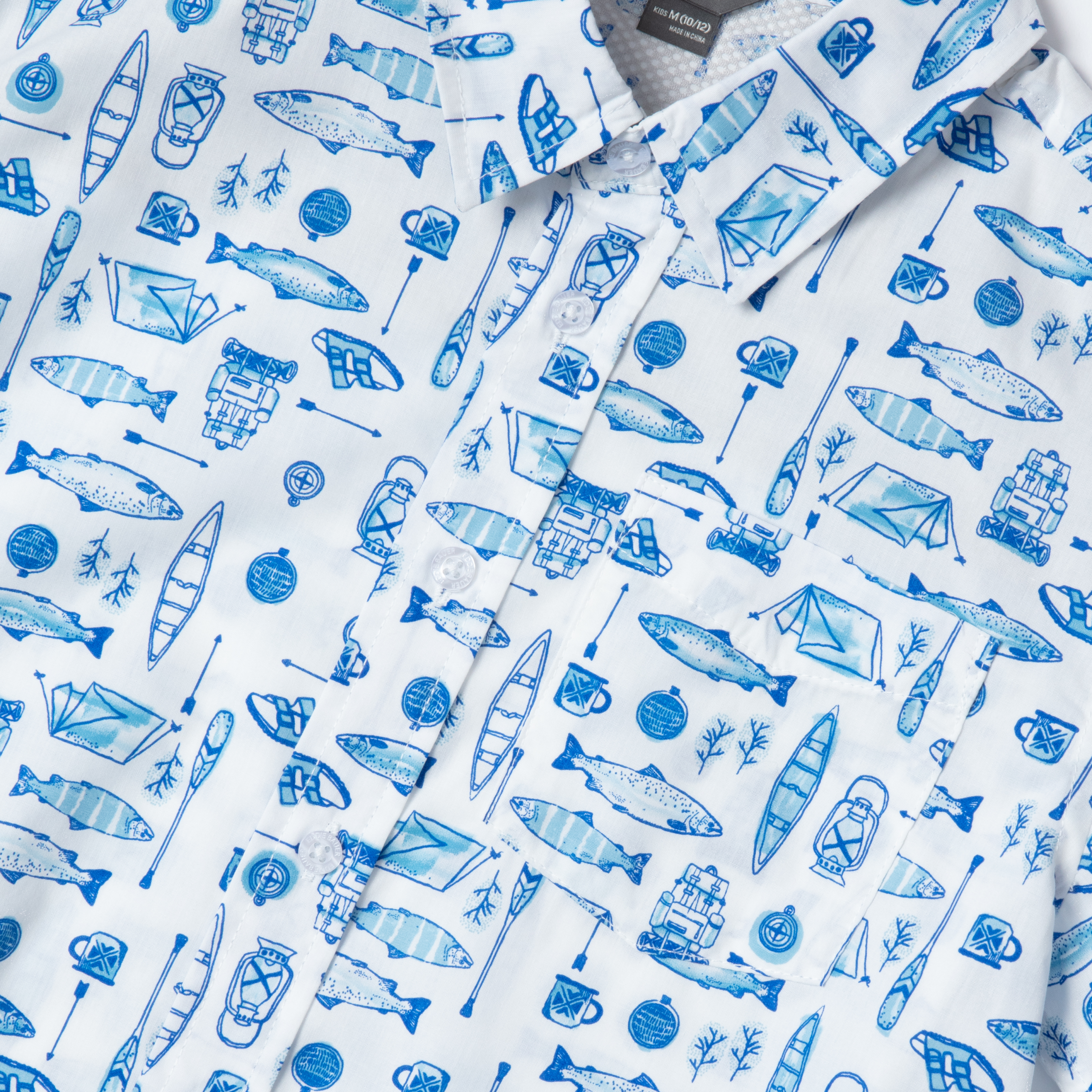 Boys Short-Sleeve On The Go Poplin Shirt - Image 2