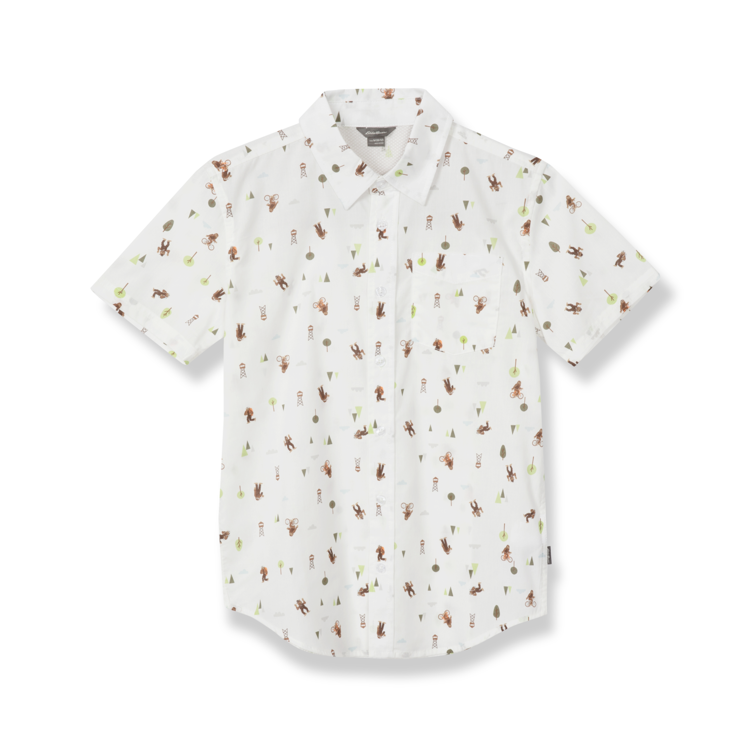 Boys Short-Sleeve On The Go Poplin Shirt - Image 3