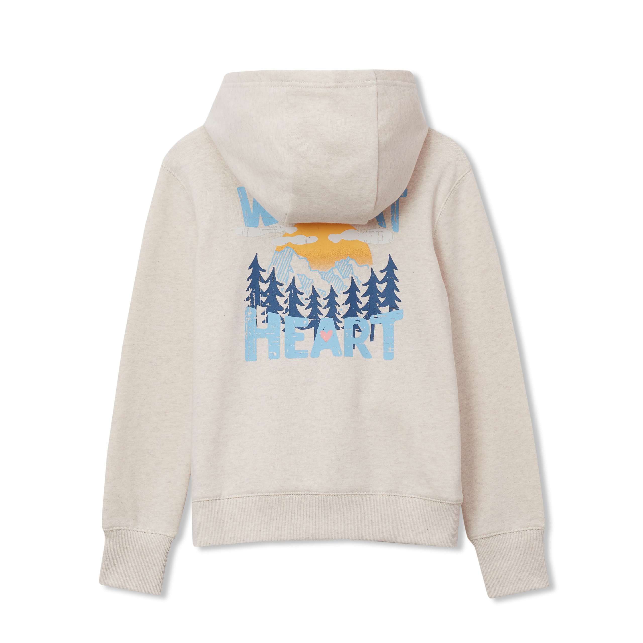 Girls Graphic Camp Fleece Hoodie - Image 4