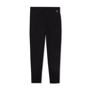 Girls Plush Lined Leggings - Heather