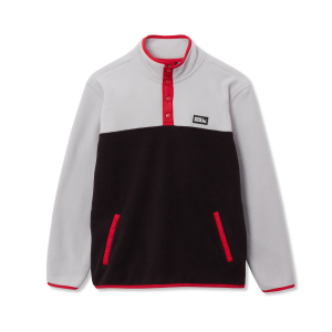 Boys Quest Fleece Snap Neck