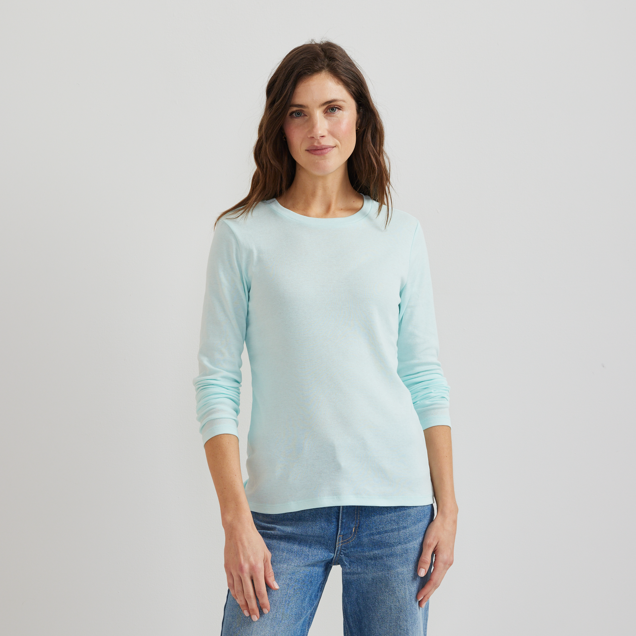 Women's Everyday Long-Sleeve Crewneck T-Shirt - Image 21