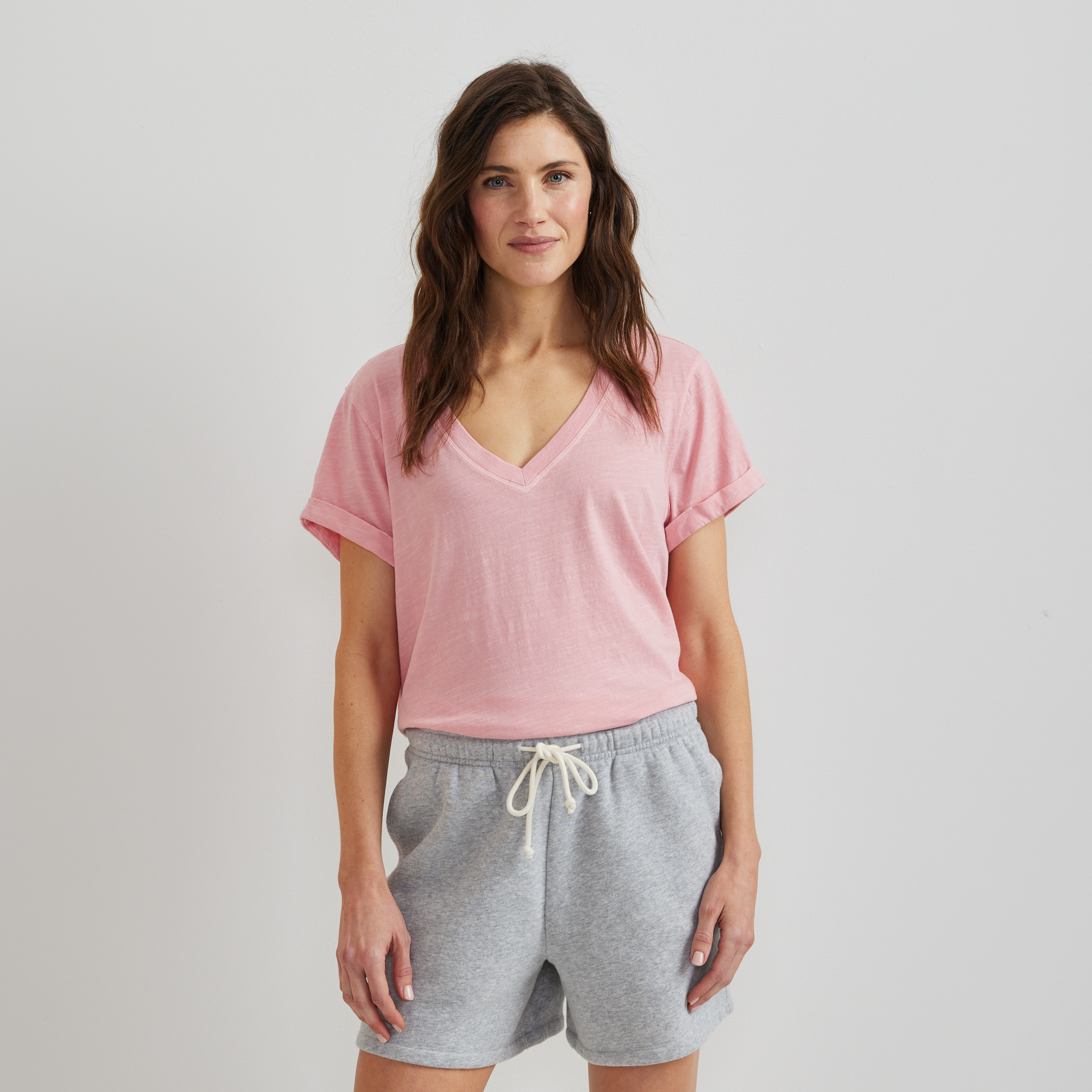 Women's Sunwashed V-Neck T-Shirt - Image 15