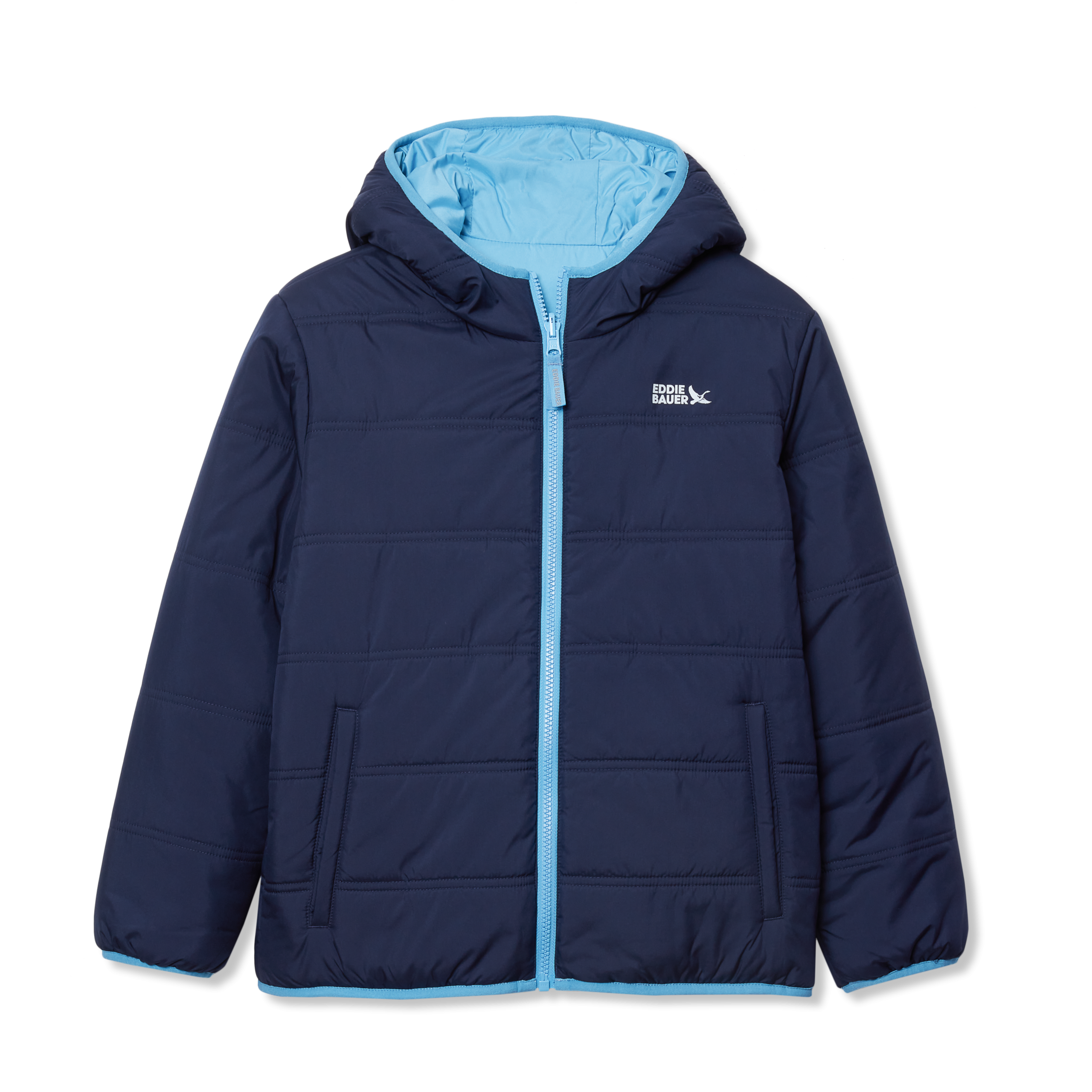 Girls Deer Harbor Reversible Hooded Jacket