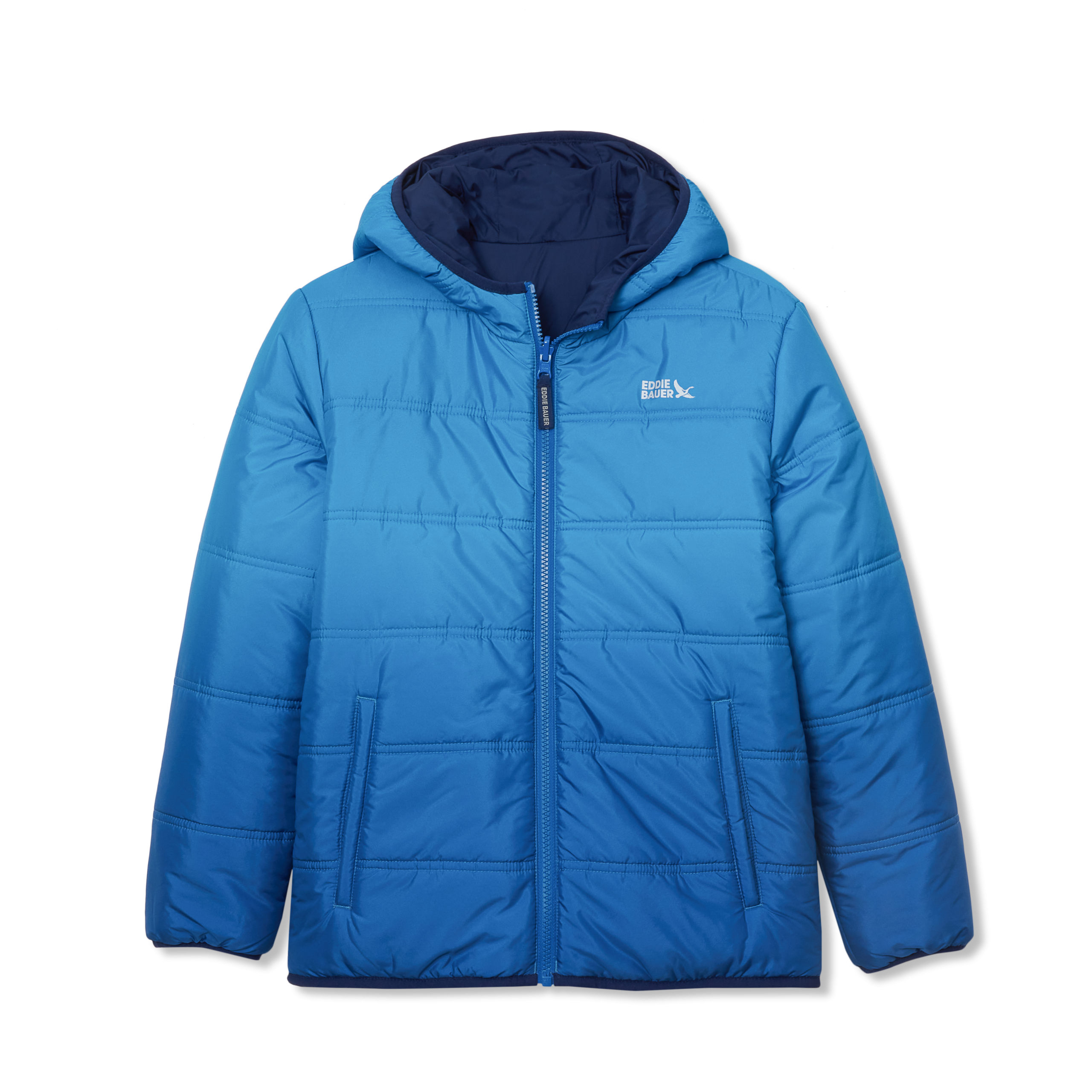 Boys Deer Harbor Reversible Hooded Jacket - Image 12
