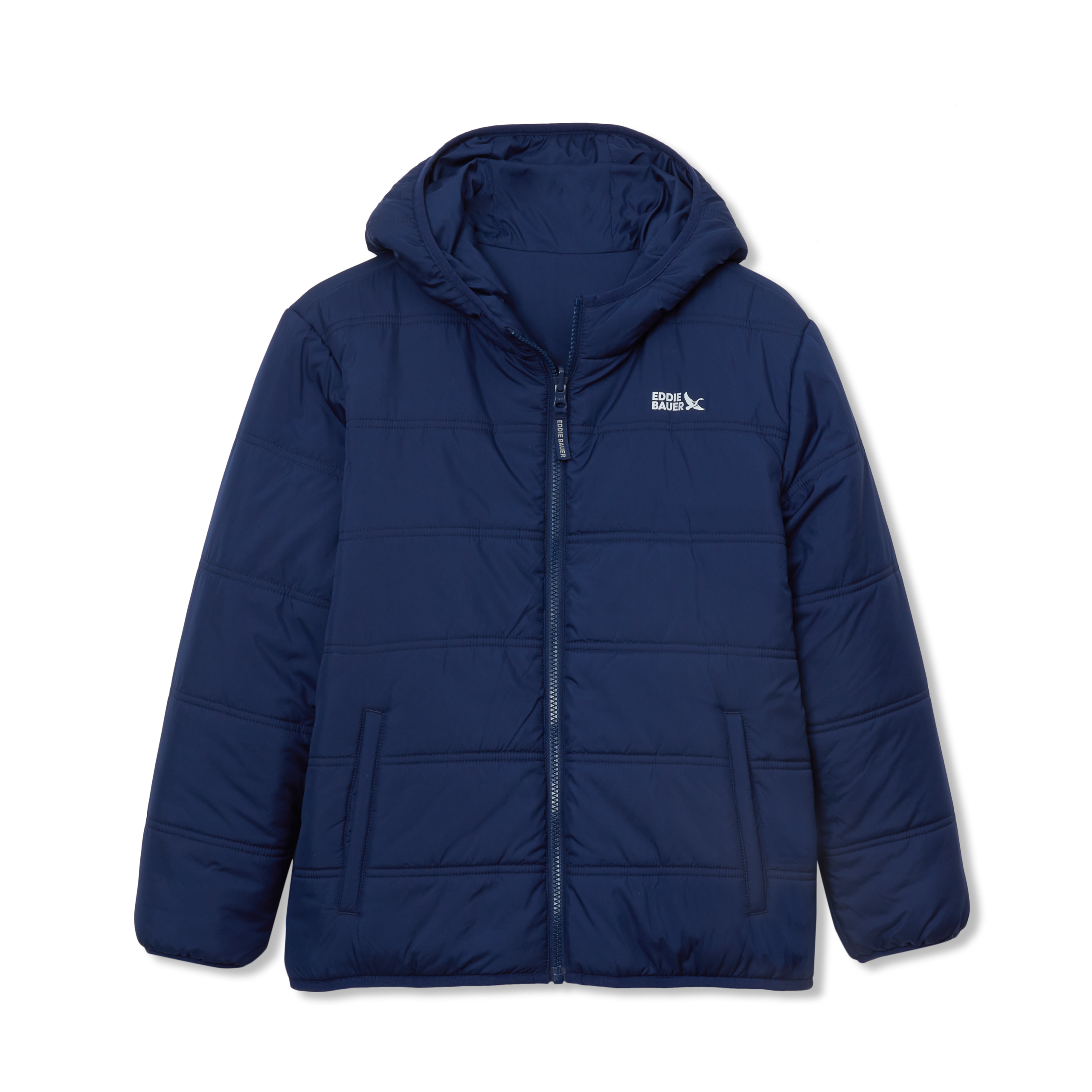 Boys Deer Harbor Reversible Hooded Jacket - Image 7