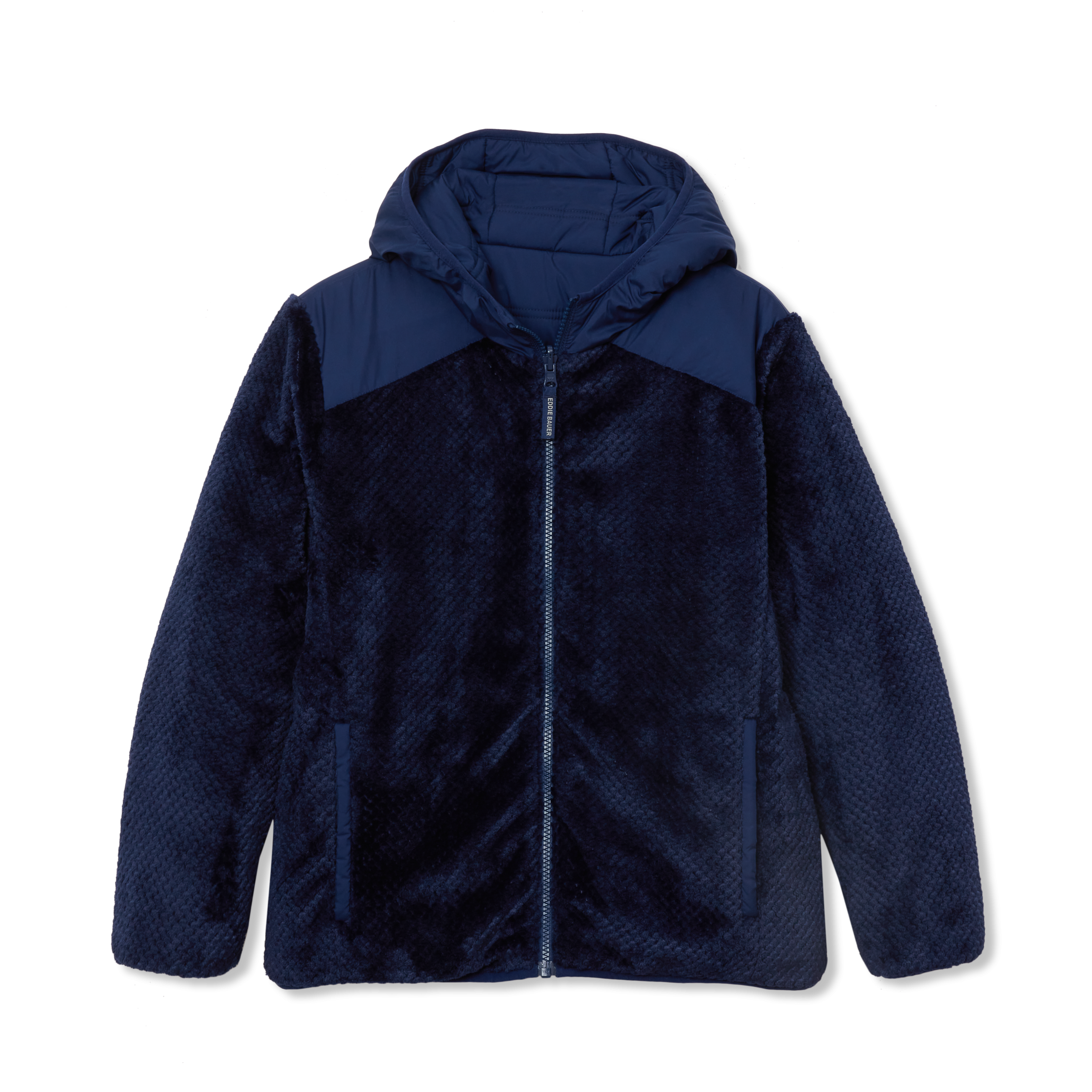 Boys Deer Harbor Reversible Hooded Jacket - Image 9