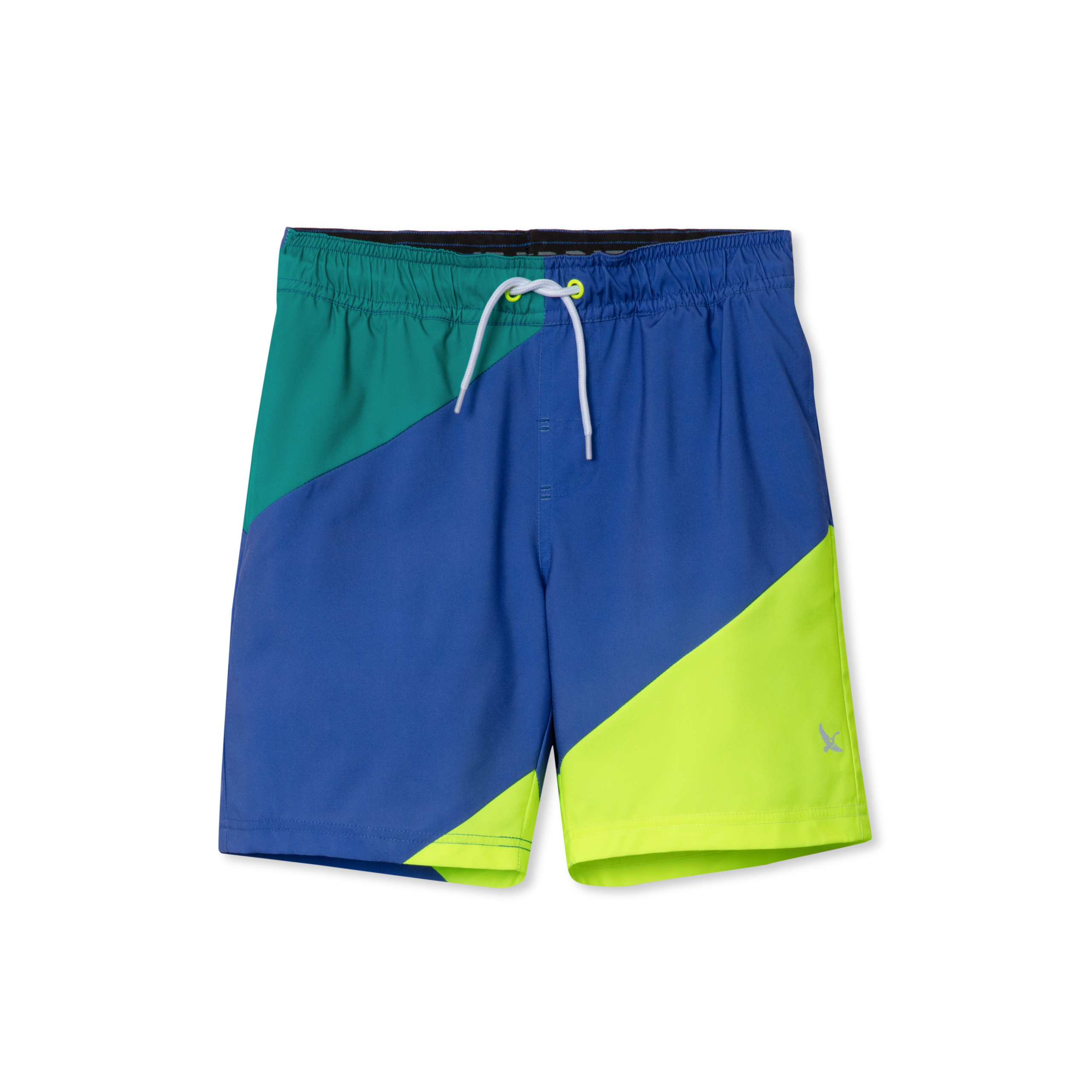 Boys Sea Spray Colorblock Comfort Liner Swim Shorts
