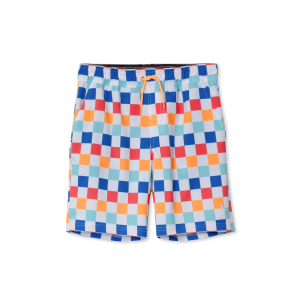 Boys Sea Spray Printed Comfort Liner Swim Shorts