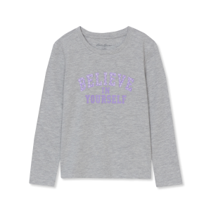 Girls' Long-Sleeve Graphic Tee