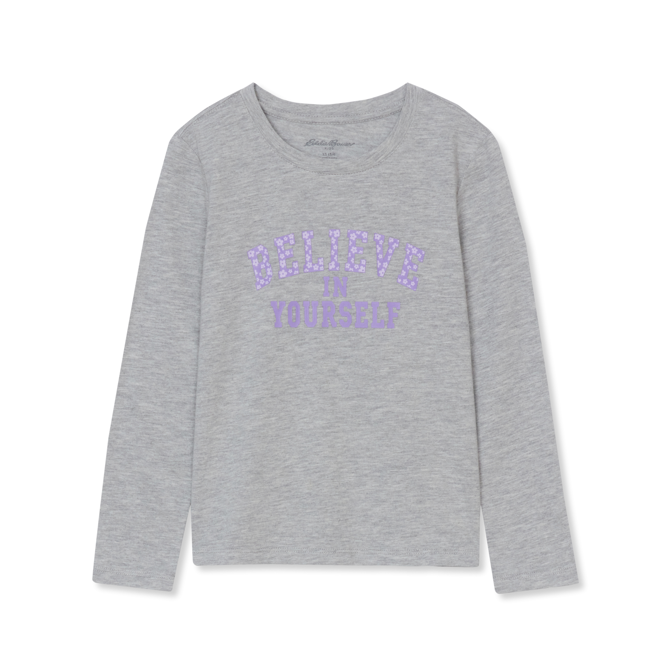 Girls' Long-Sleeve Graphic Tee