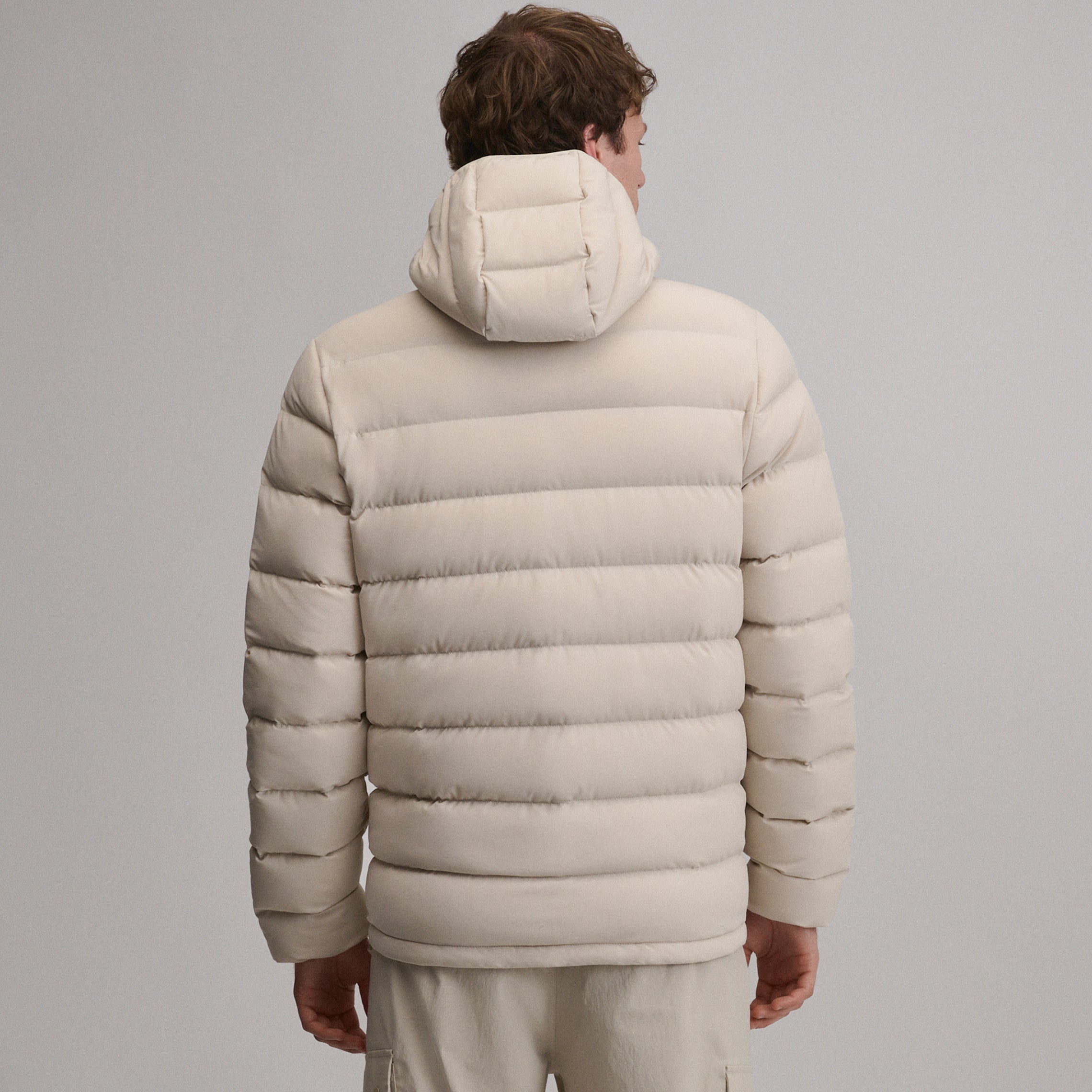 Men's EB Stretch Down Hooded Jacket - Image 12