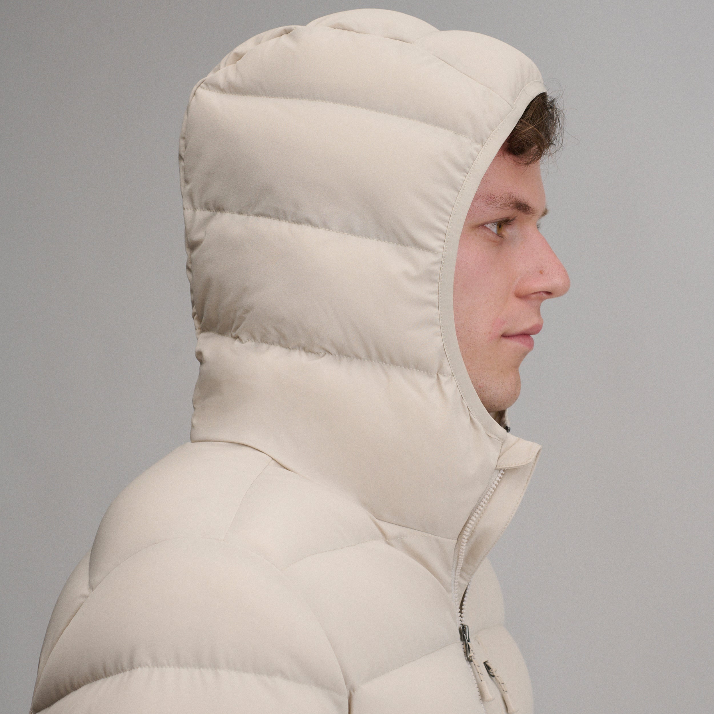 Men's EB Stretch Down Hooded Jacket - Image 14