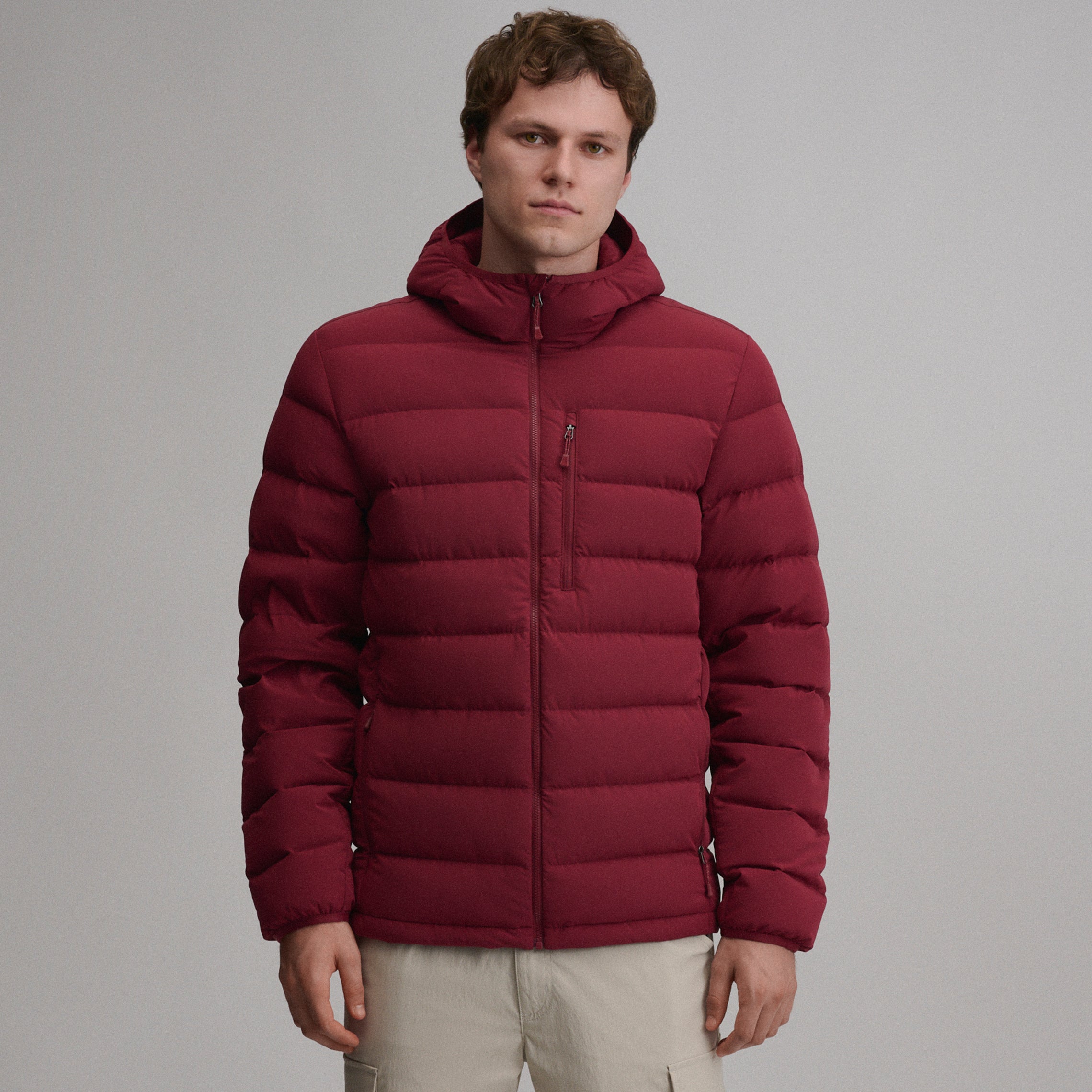 Men's EB Stretch Down Hooded Jacket - Image 16