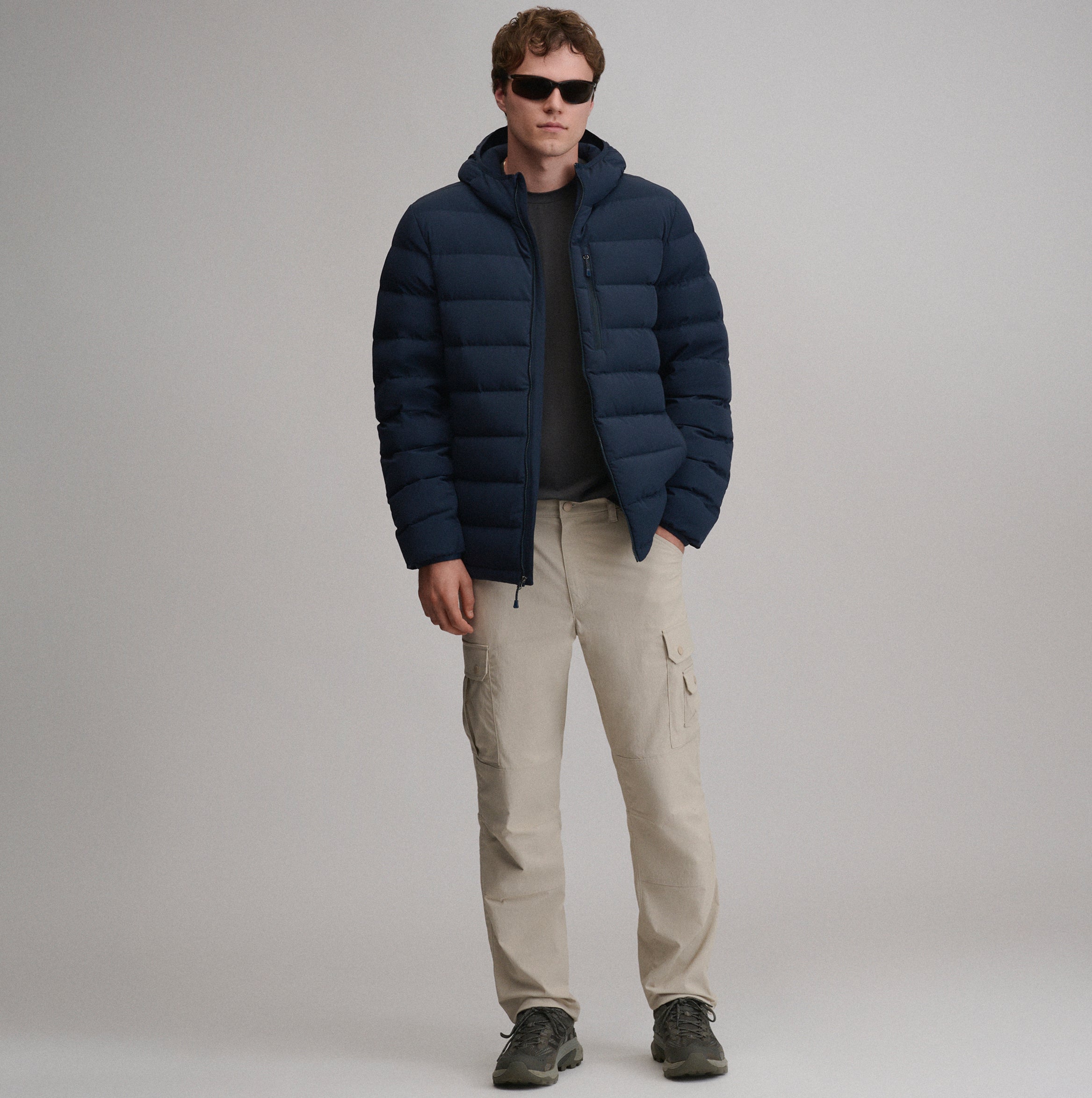 Men's EB Stretch Down Hooded Jacket - Image 25