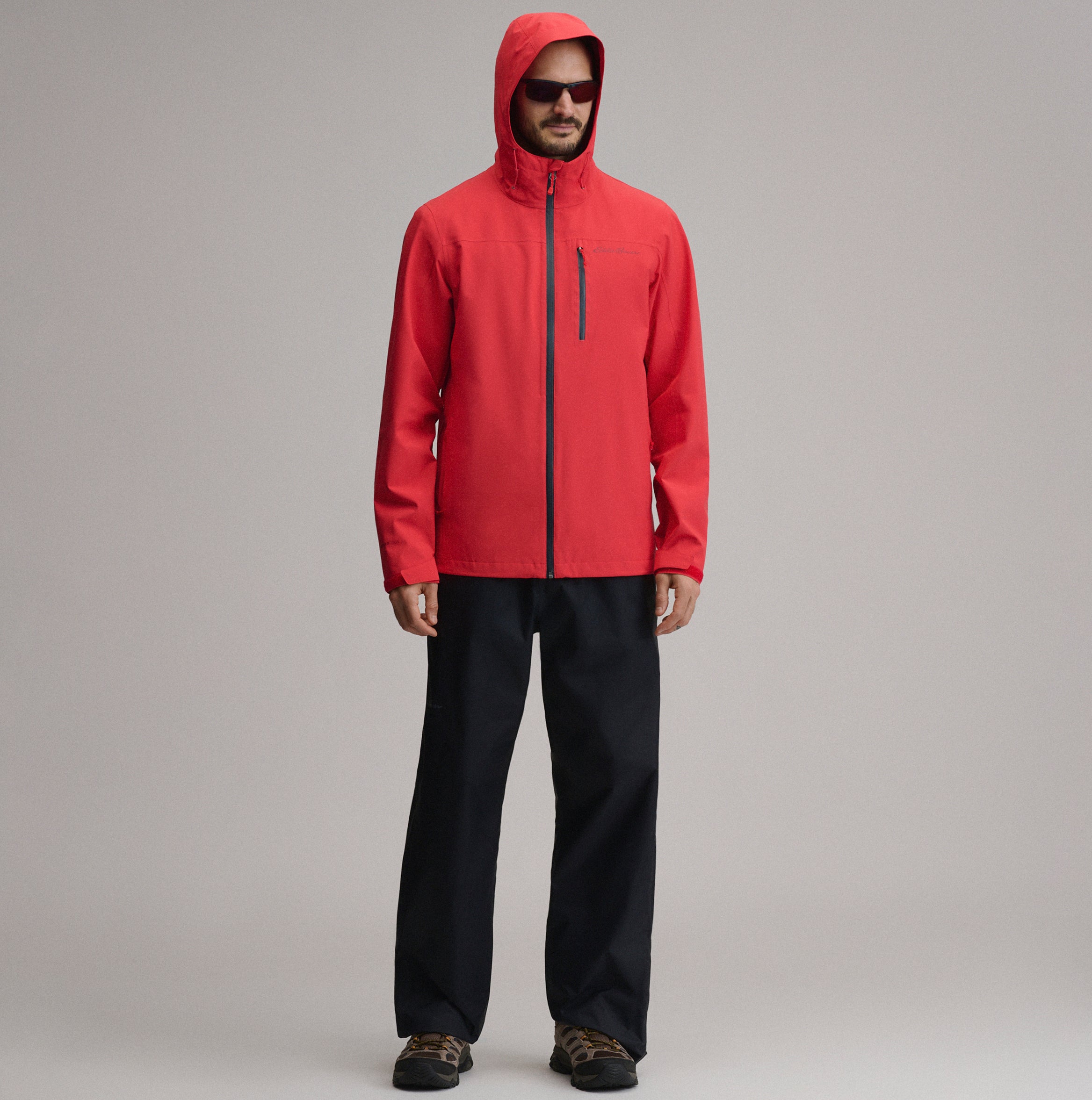 Men's Cloud Cap Waterproof Stretch Hooded Rain Jacket - Image 16