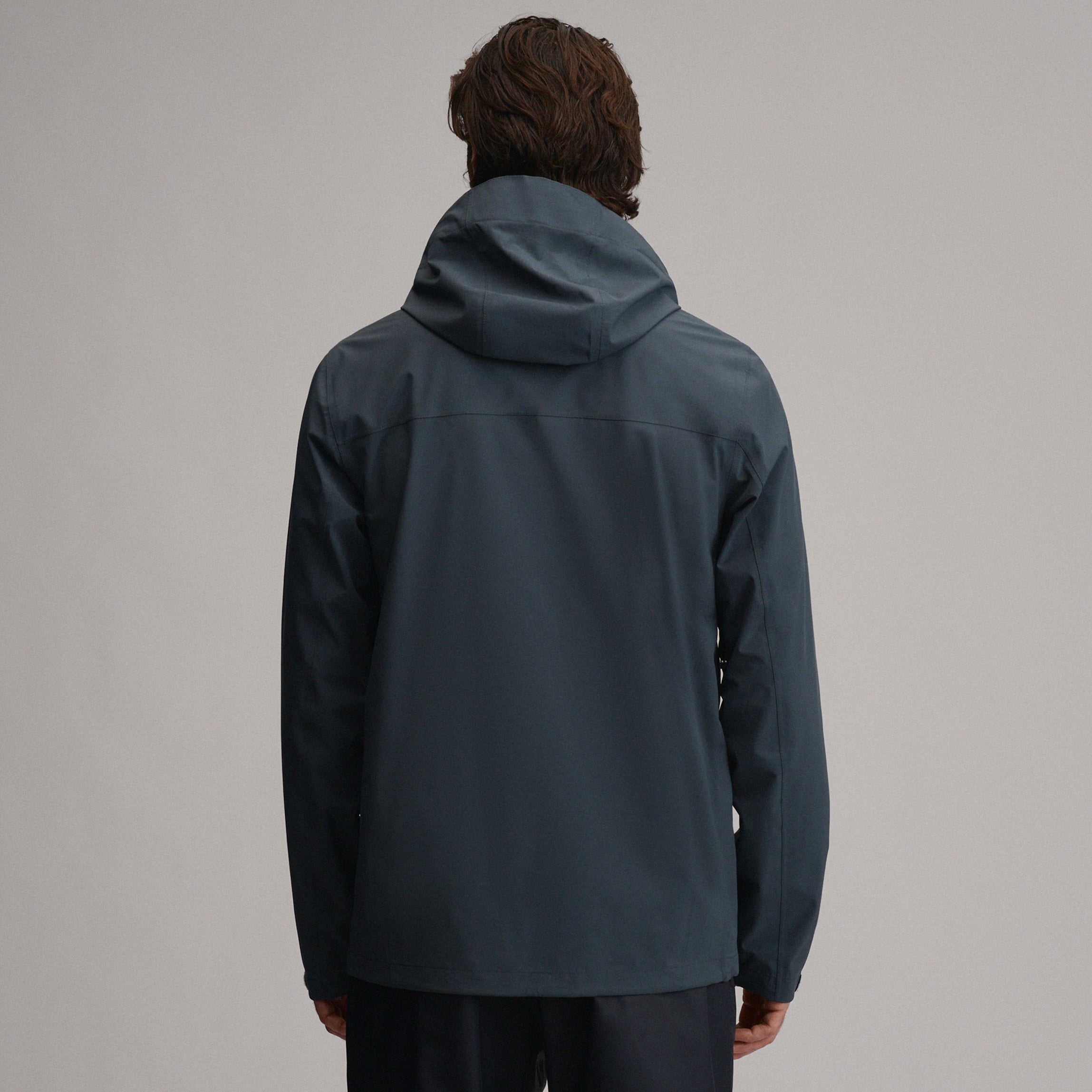 Men's Cloud Cap Waterproof Stretch Hooded Rain Jacket - Image 24