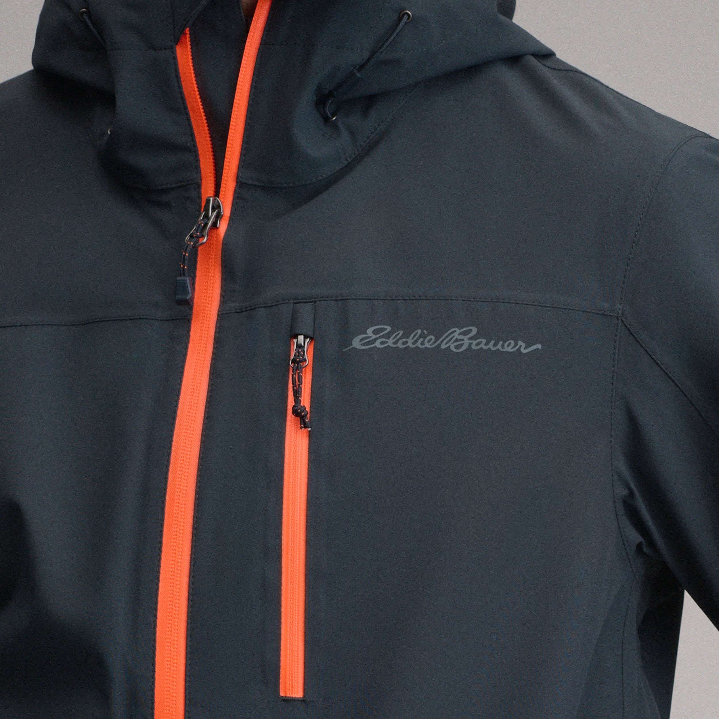 Men's Cloud Cap Waterproof Stretch Hooded Rain Jacket - Image 27