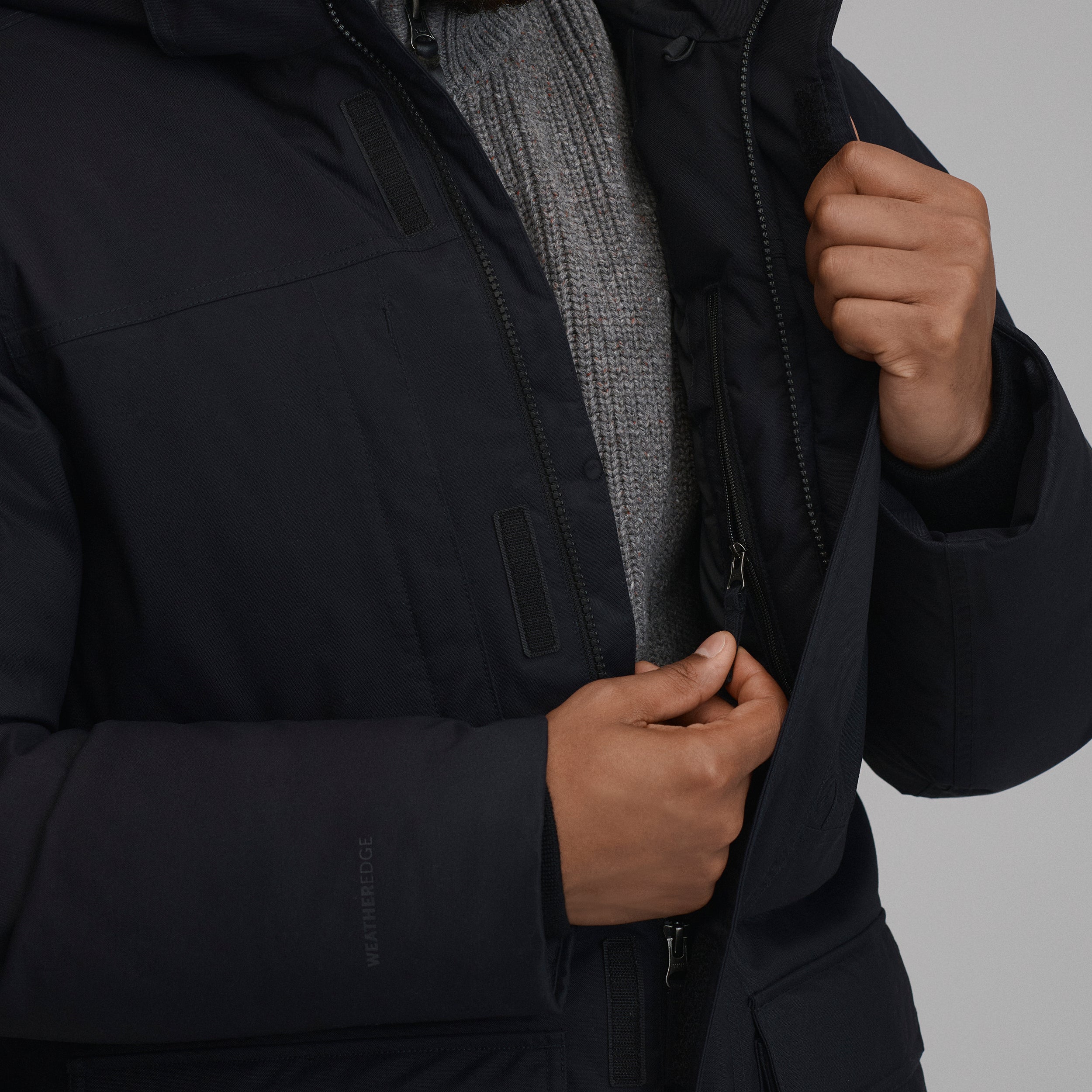 Men's Superior Down Waterproof Hooded Parka - Image 4
