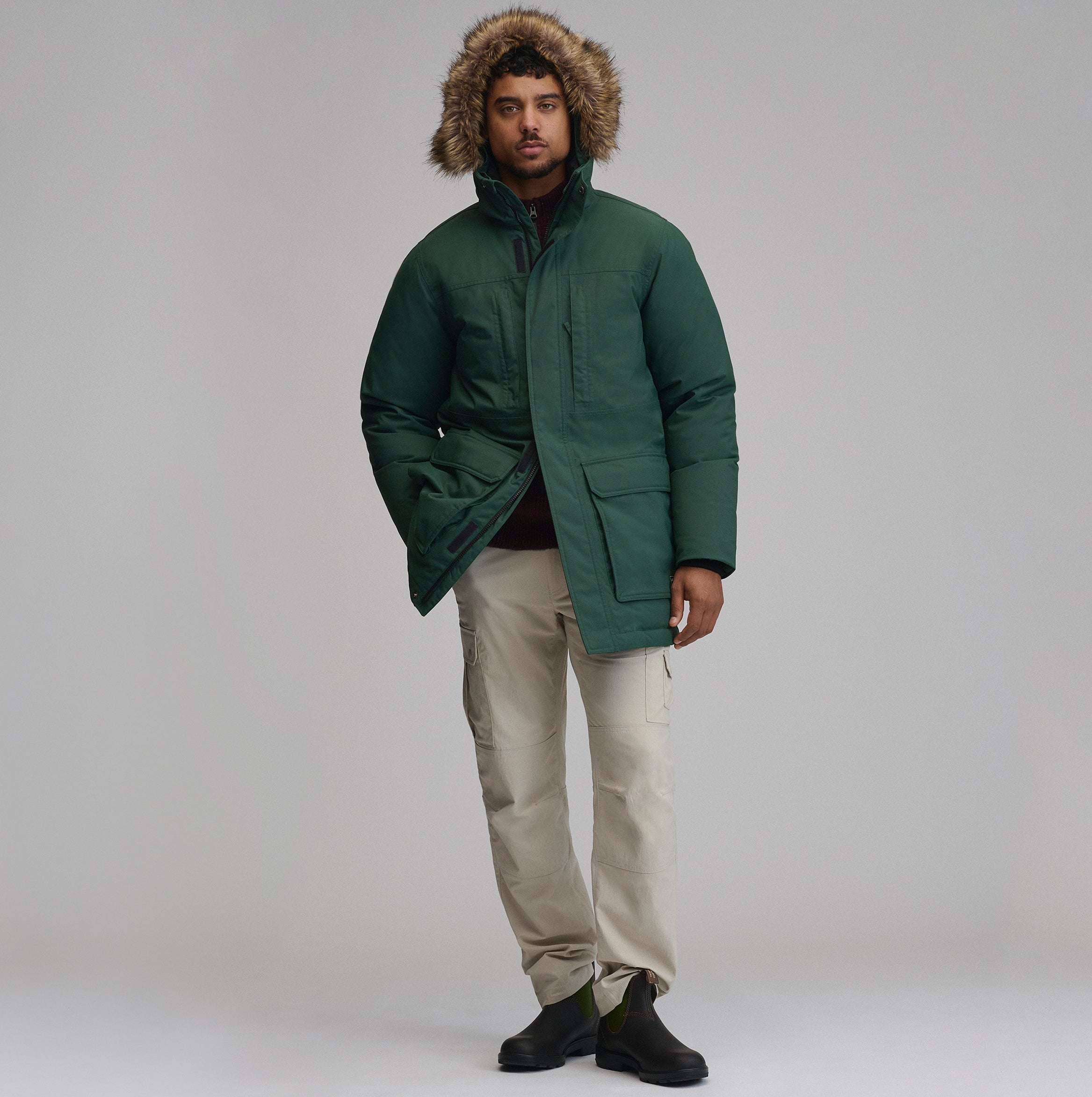 Men's Superior Down Waterproof Hooded Parka - Image 12