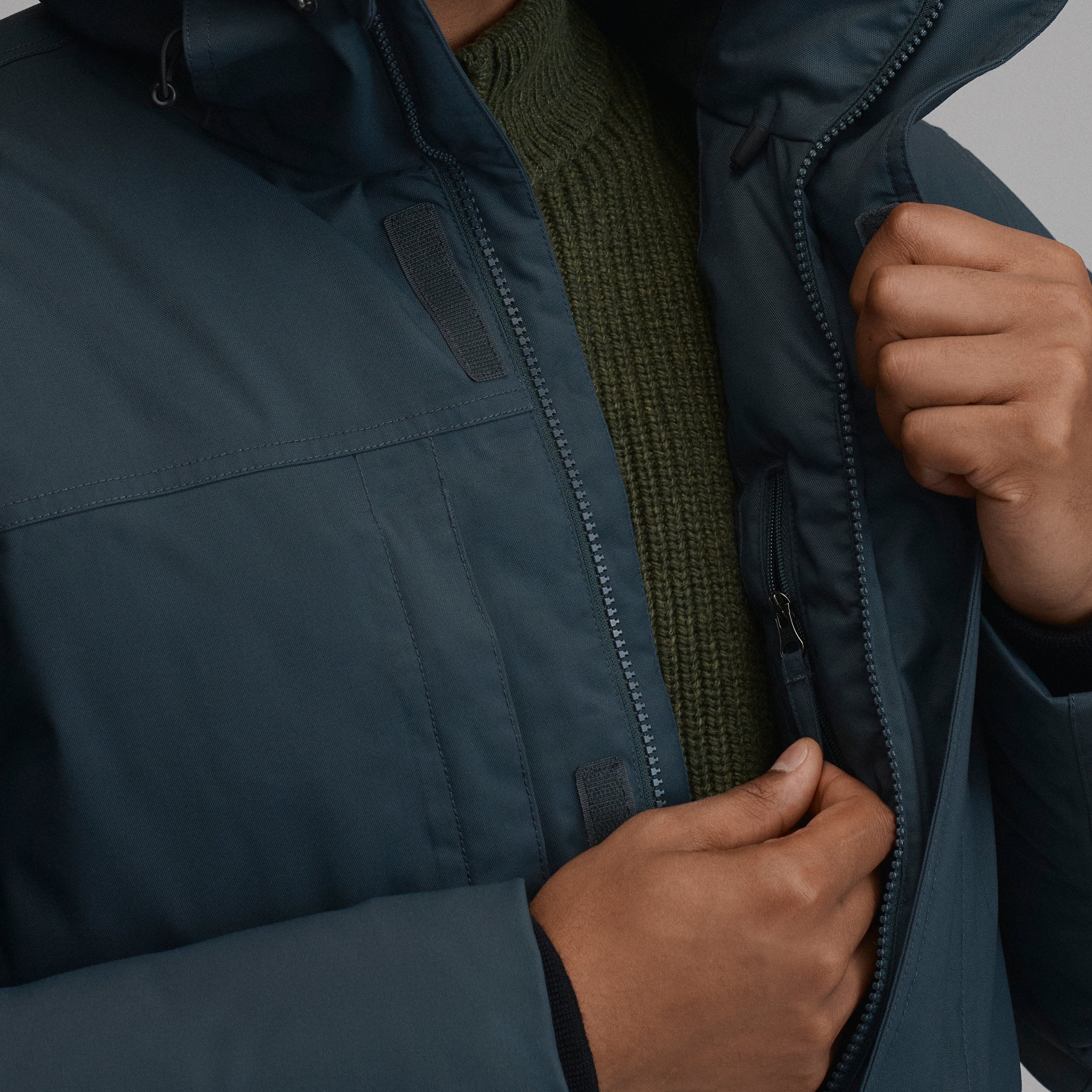 Men's Superior Down Waterproof Hooded Parka - Image 21