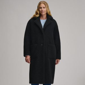 Women's Plush Trench Coat
