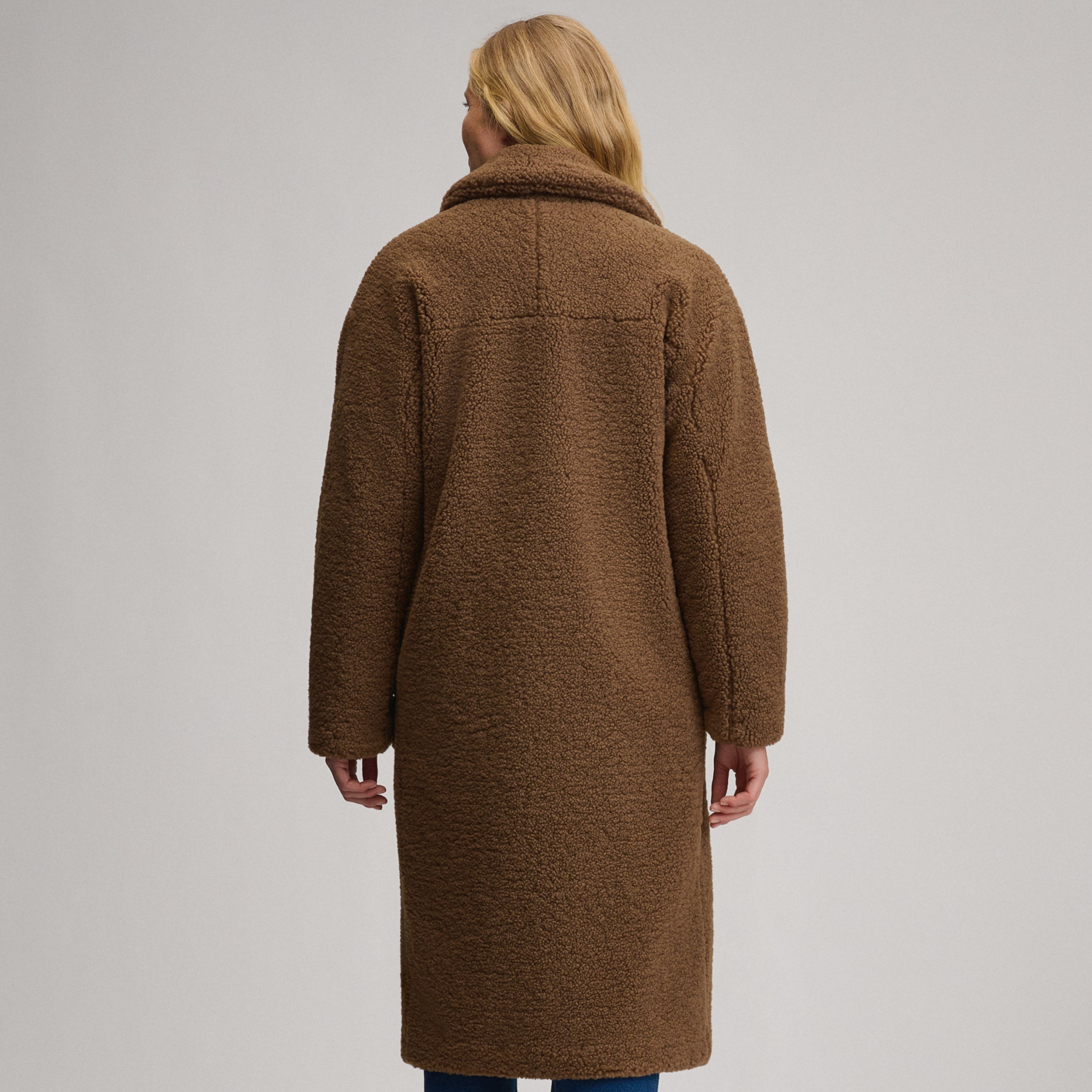 Women's Plush Trench Coat - Image 6