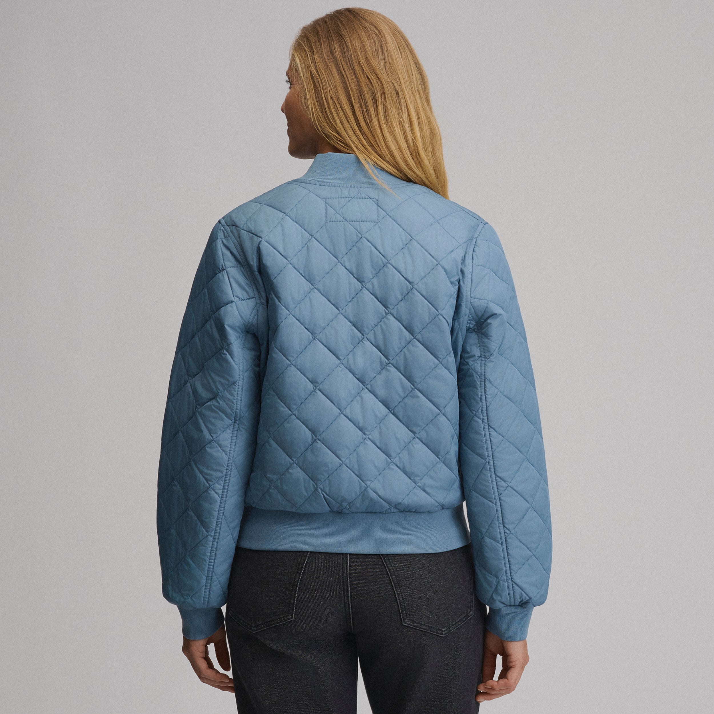 Women's Quilted Bomber - Image 6
