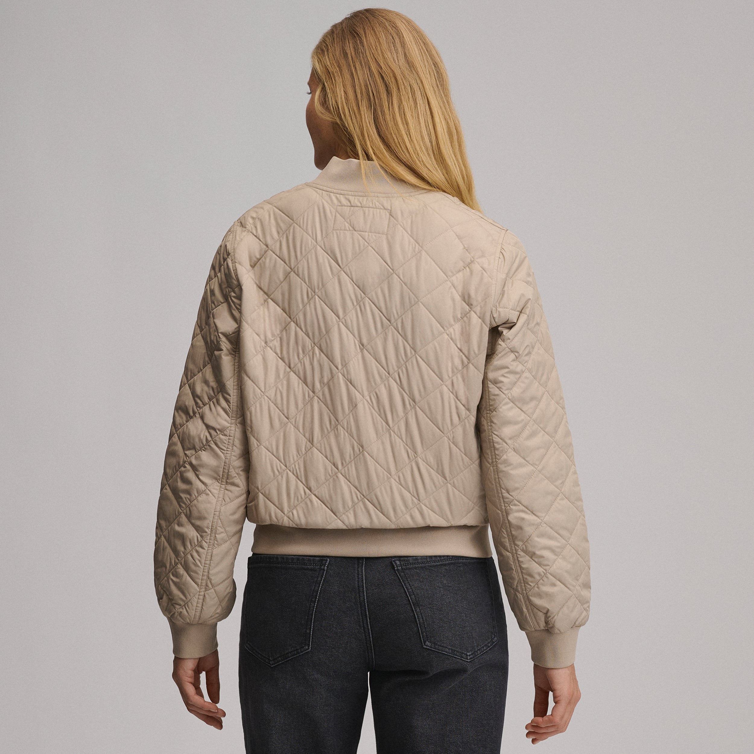 Women's Quilted Bomber - Image 10