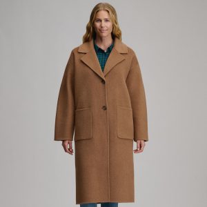 Women's Wool Blend Trench Coat