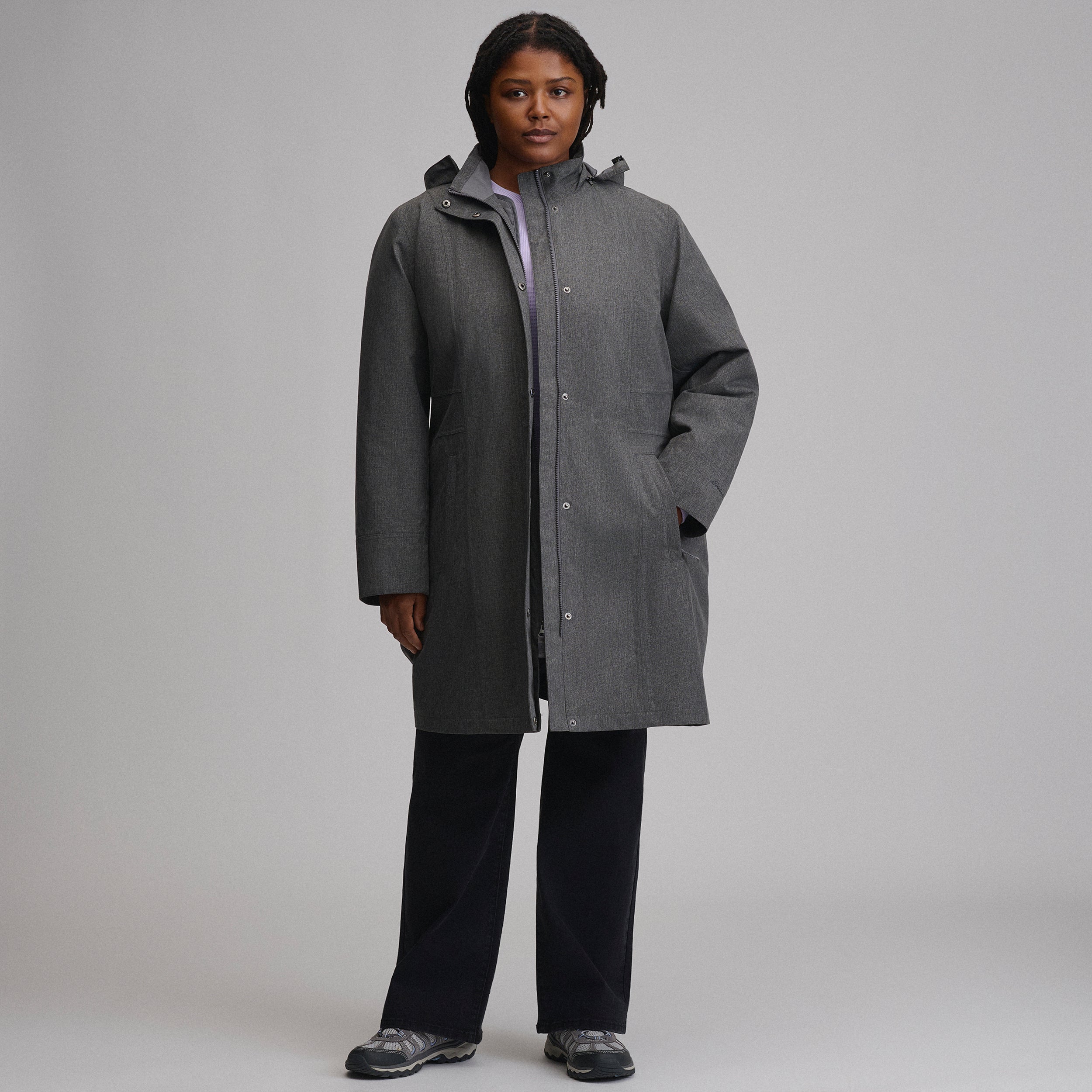 Women's Girl on the Go Insulated Trench - Image 16