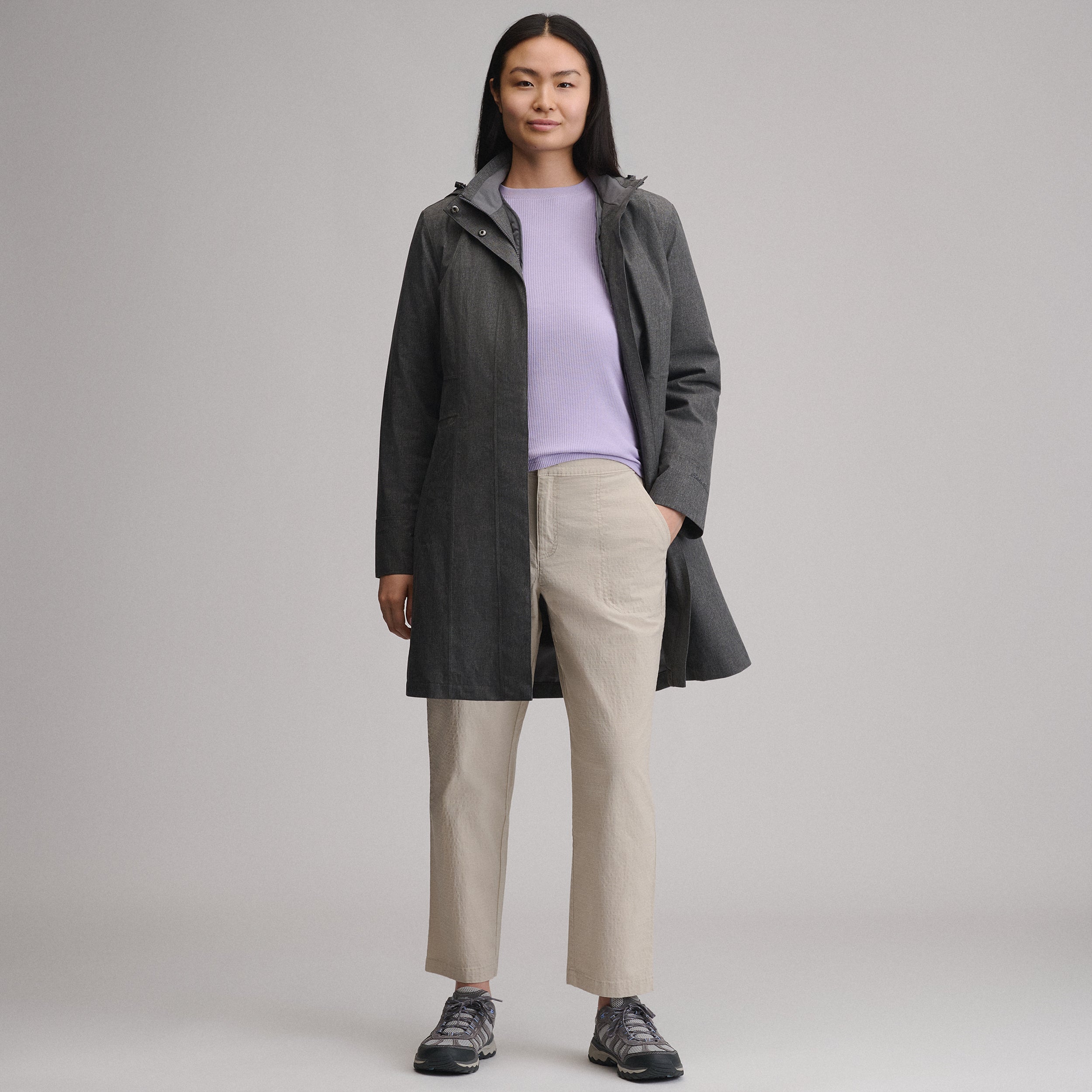 Women's Girl on the Go Insulated Trench - Image 10