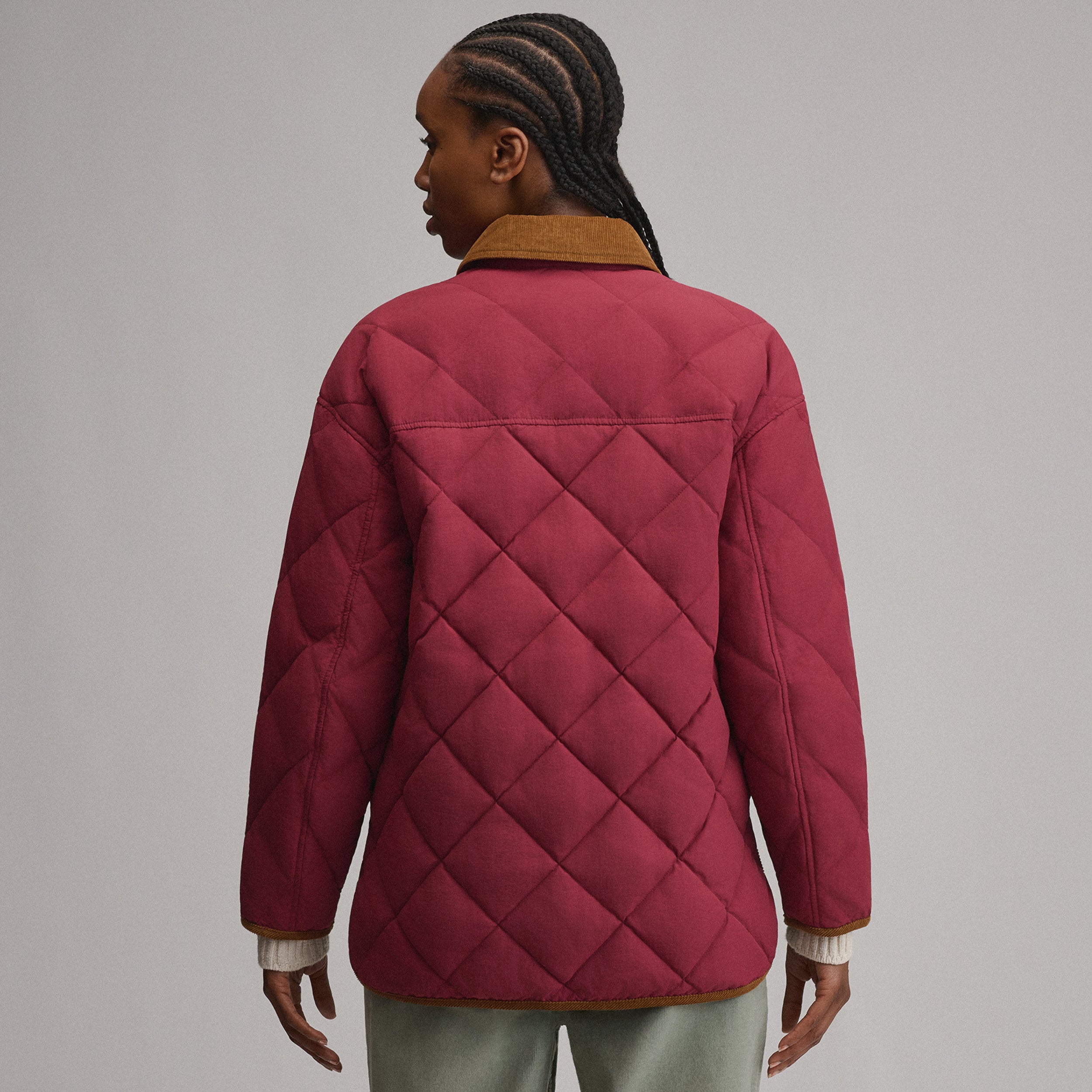 Women's Insulated Long Barn Coat - Image 10