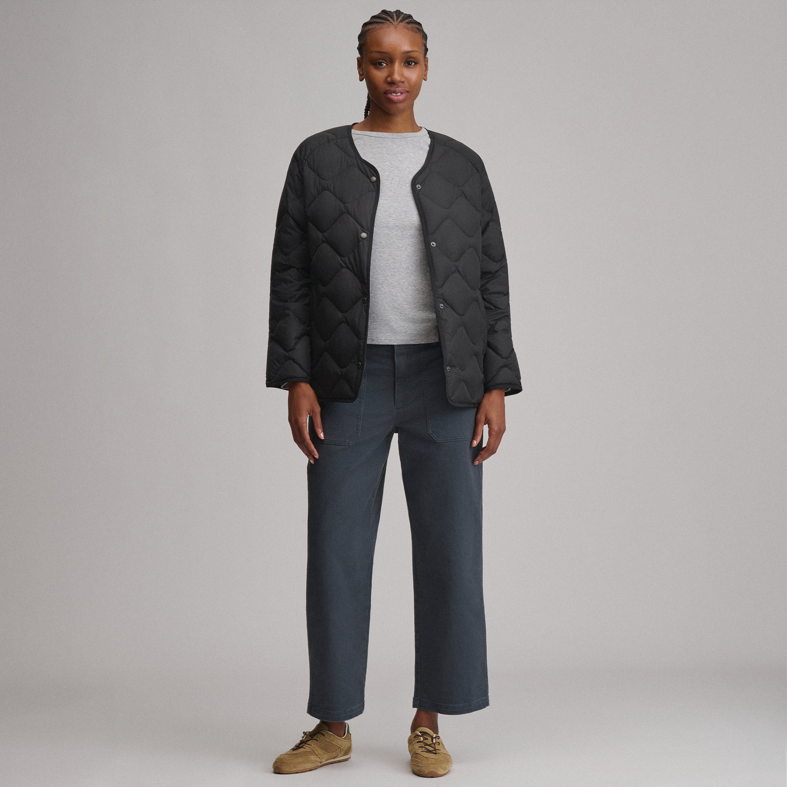 Women's Shaw Collarless Jacket - Image 4