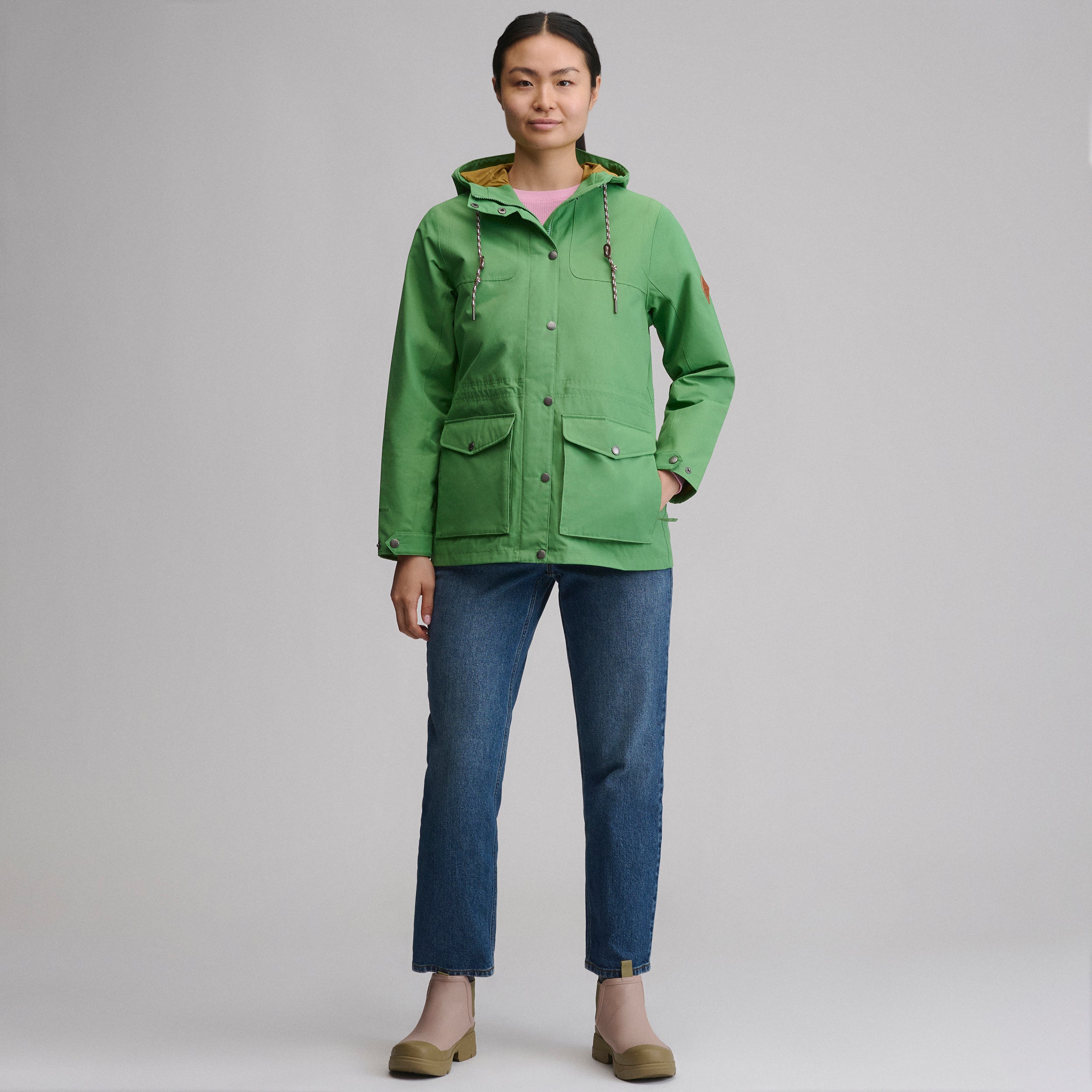 Women's Charly Waterproof Hooded Rain Jacket - Image 8
