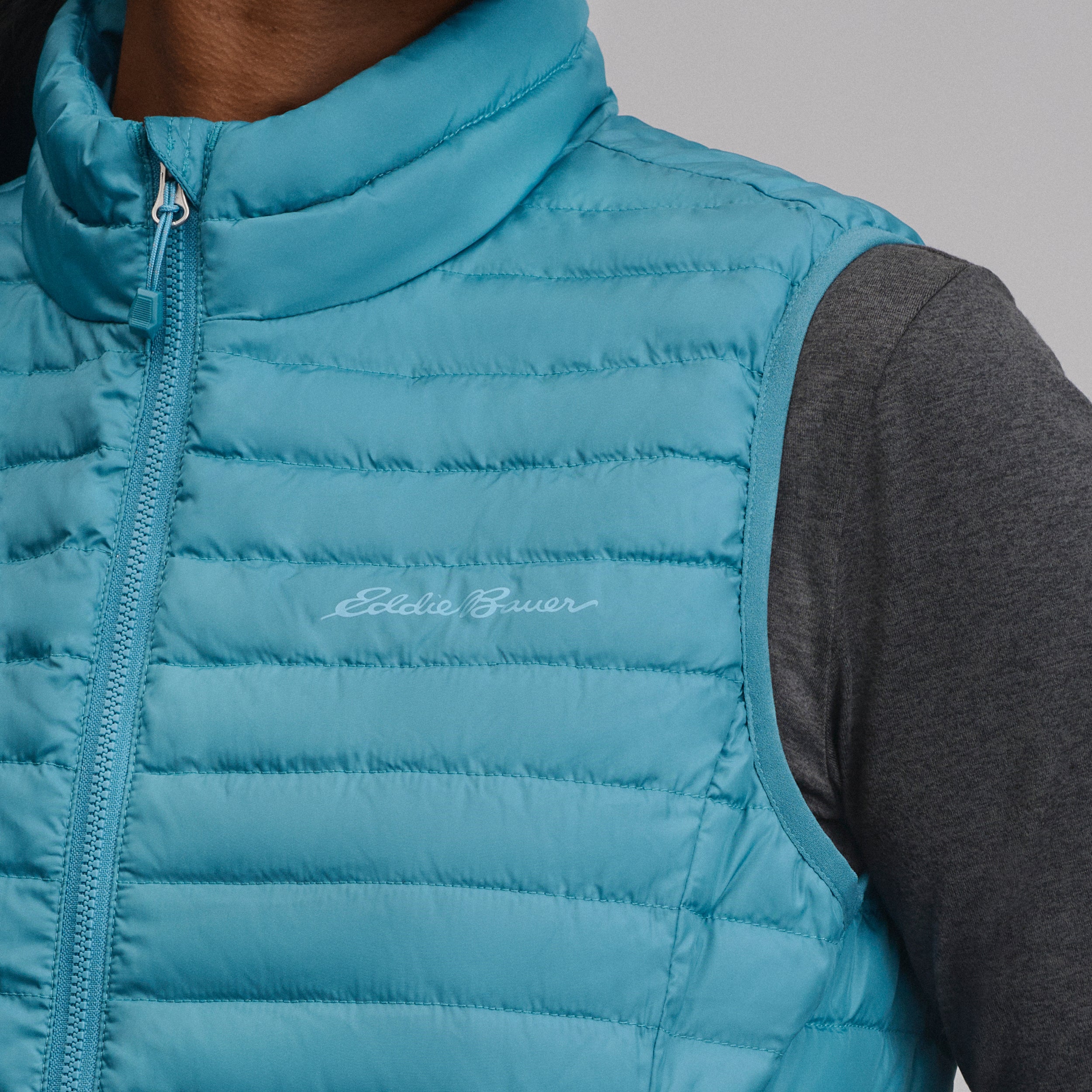 Women's Microlight Down Vest - Image 7