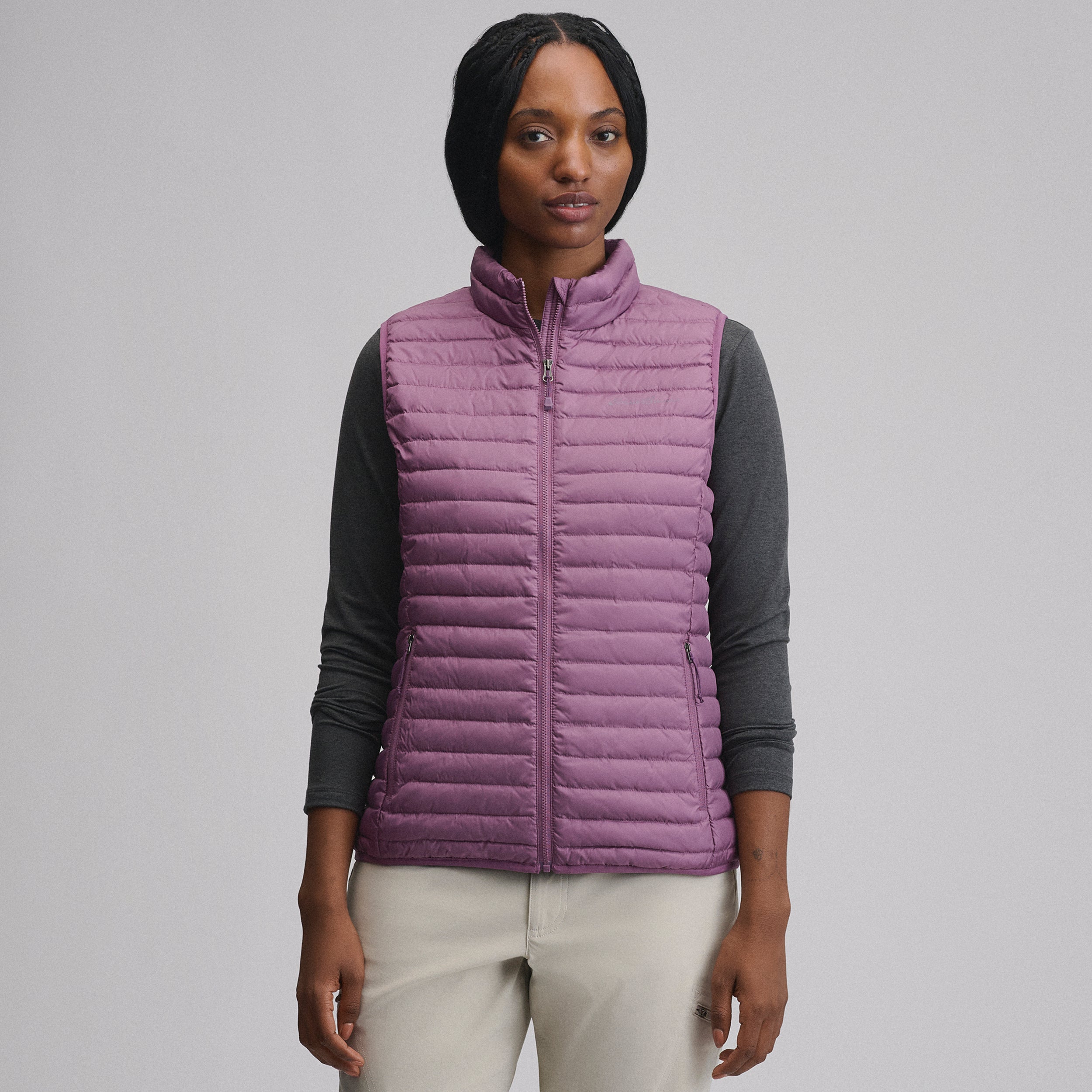 Women's Microlight Down Vest - Image 9