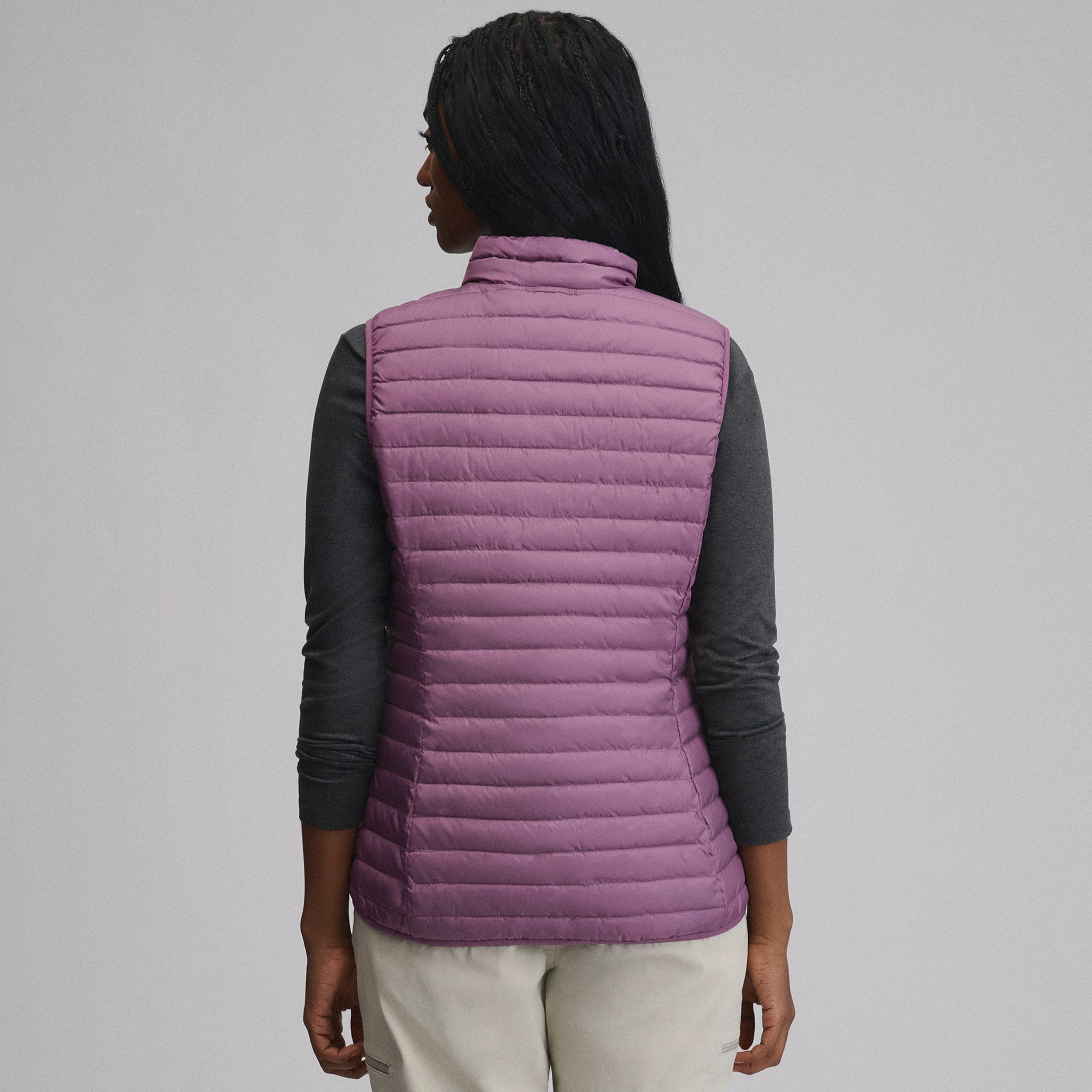Women's Microlight Down Vest - Image 10