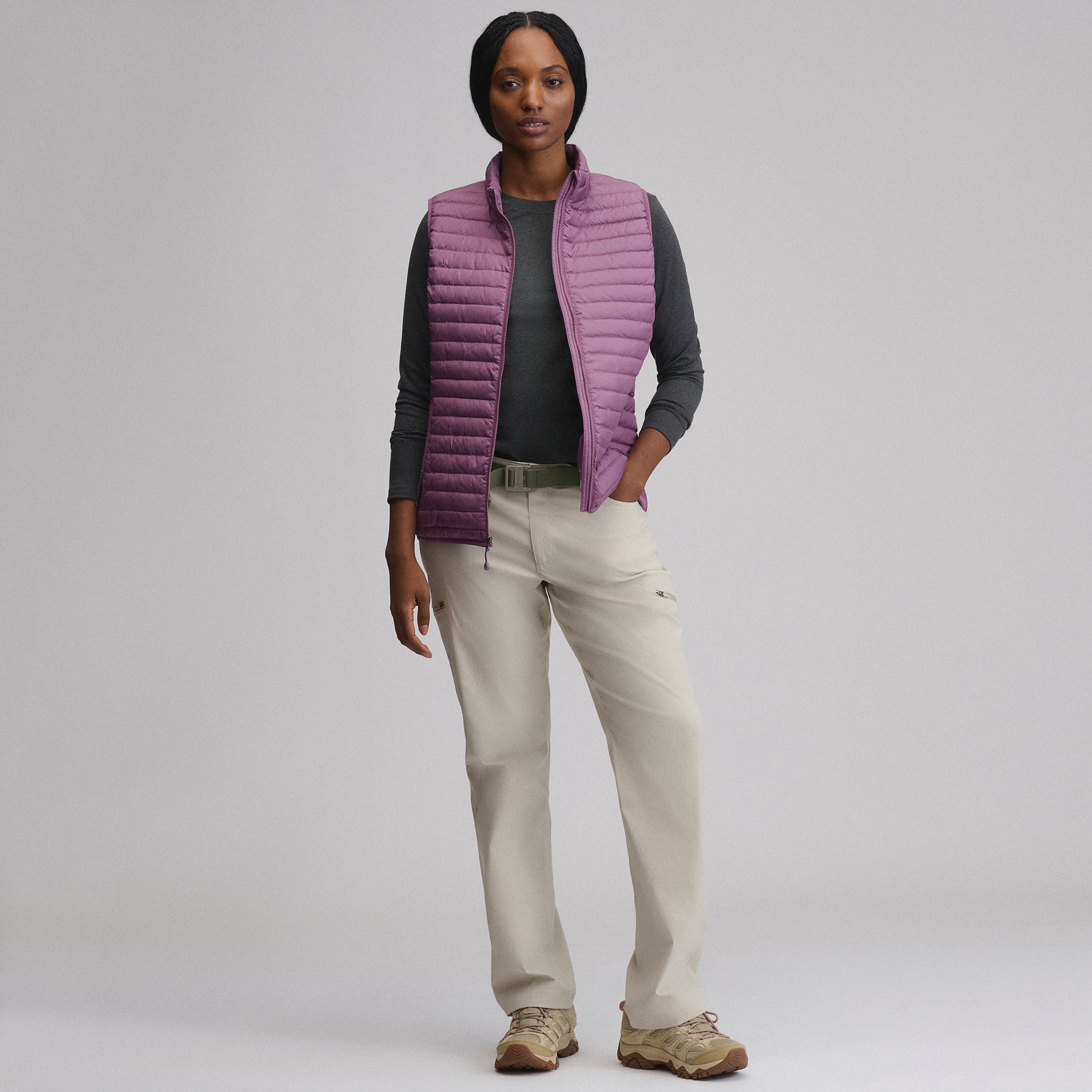 Women's Microlight Down Vest - Image 12