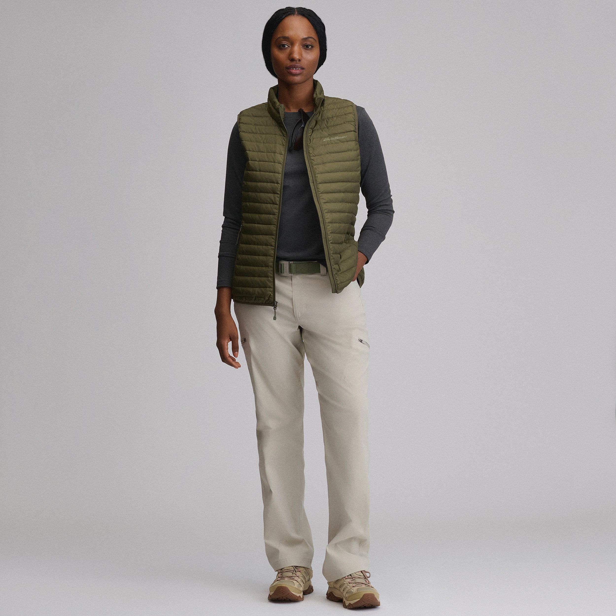 Women's Microlight Down Vest - Image 16