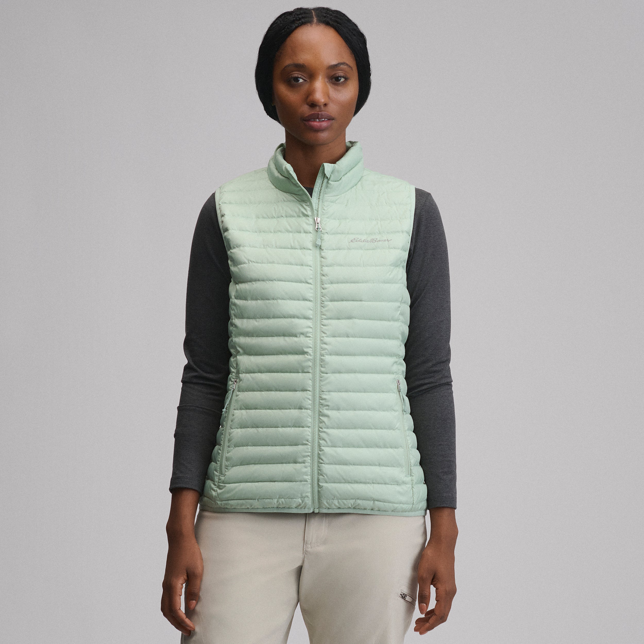 Women's Microlight Down Vest - Image 17