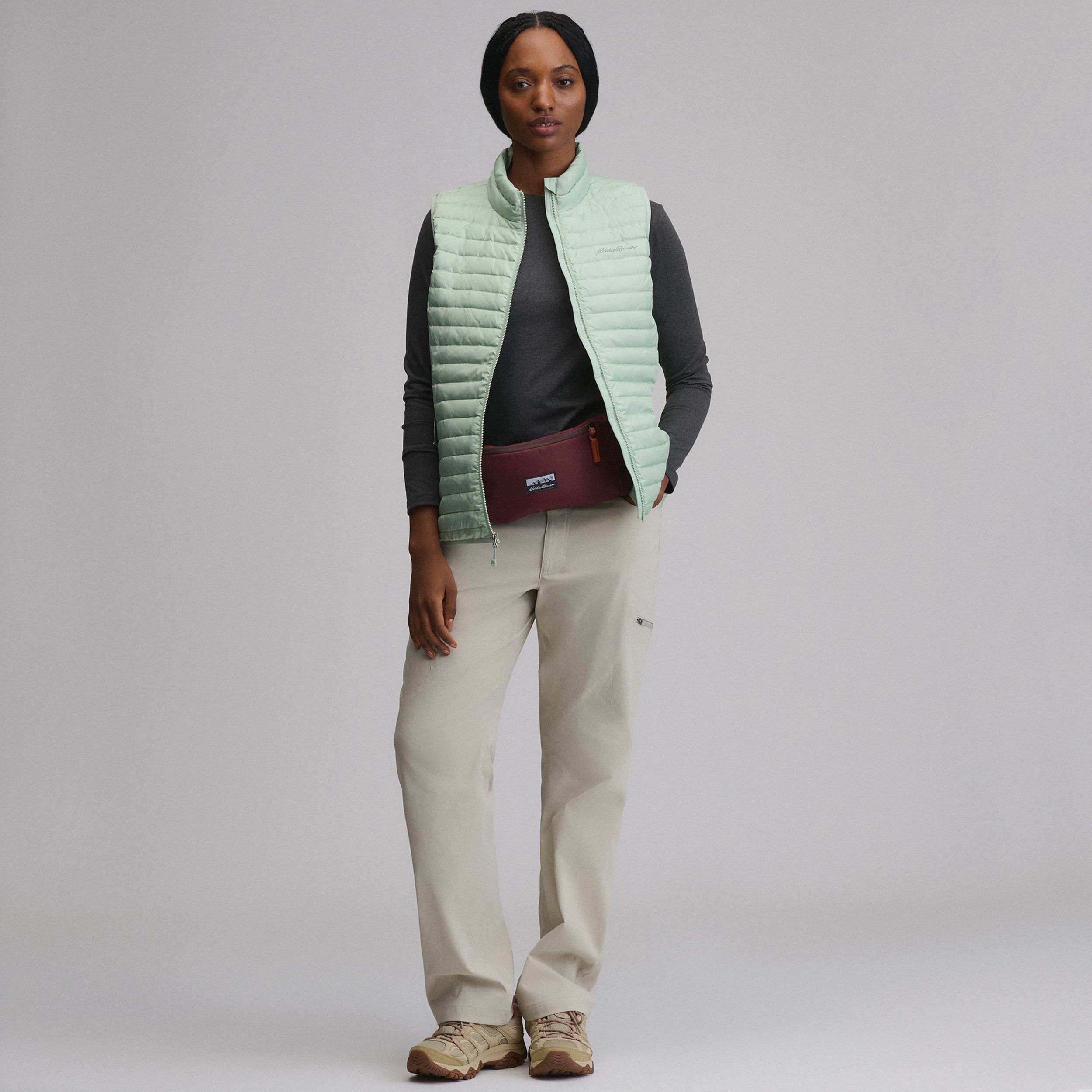 Women's Microlight Down Vest - Image 20